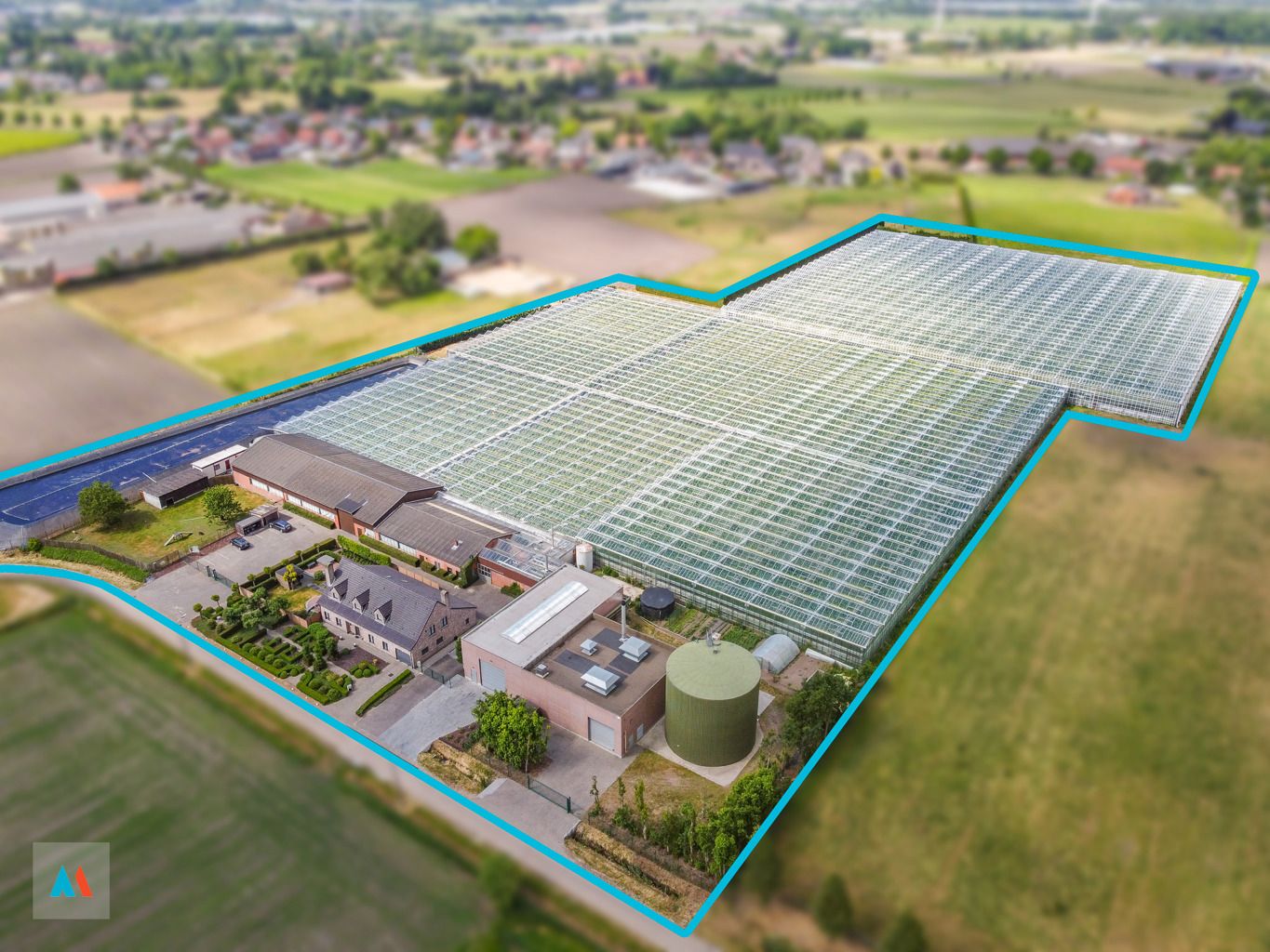 Volledig uitgerust glastuinbouwbedrijf foto 36