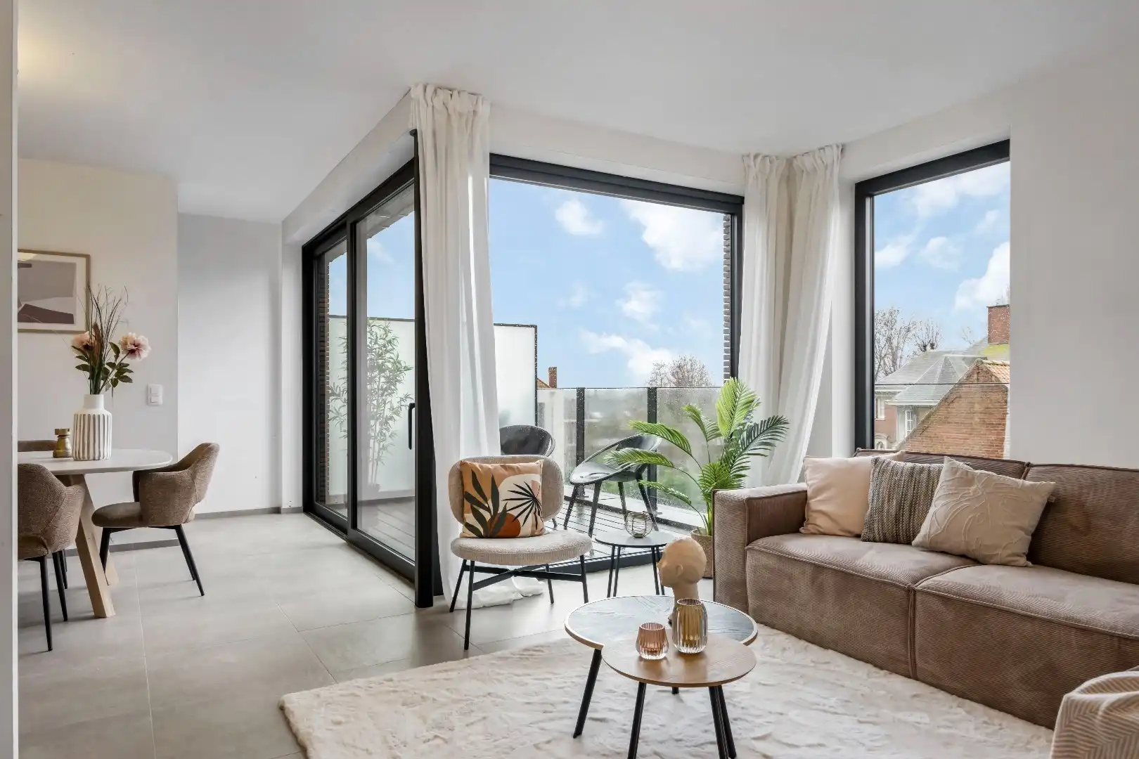 Duplex nieuwbouwappartement met 2 slaapkamers te Beselare foto 2