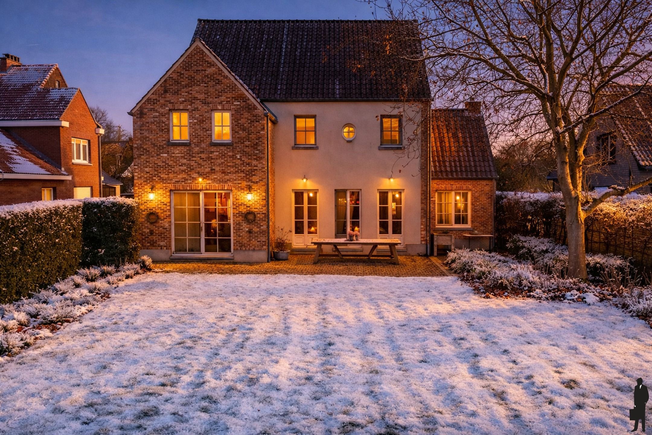 Villa met 4 tot 5 slaapkamers, weiland en paardenstallen (2) foto {{pictureIndex}}