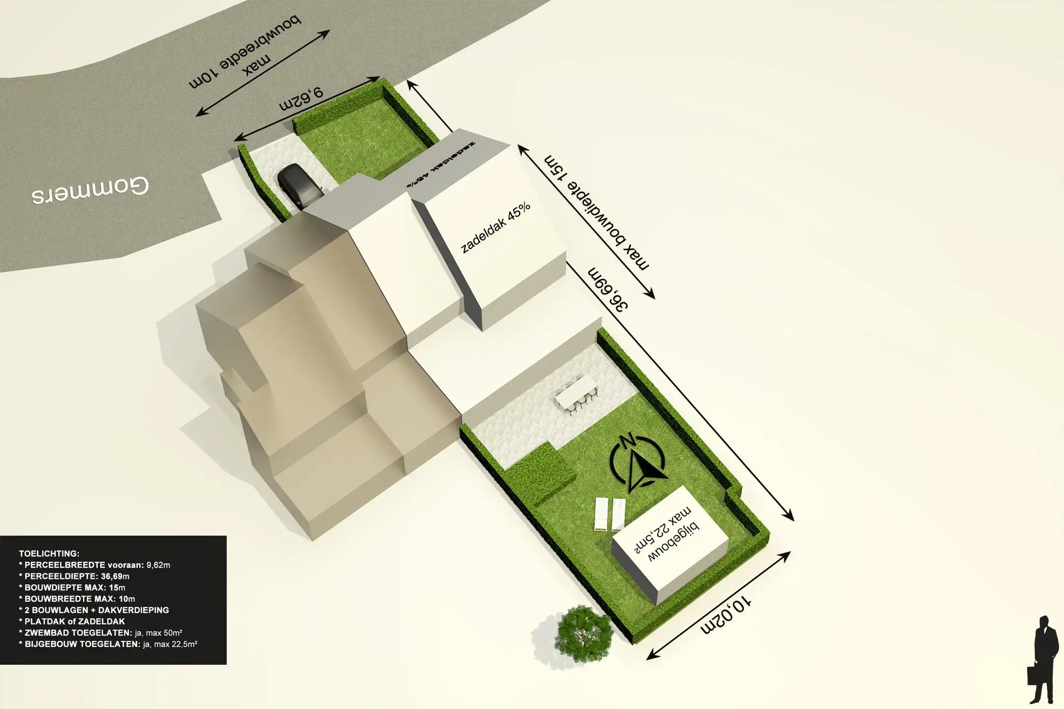 Bouwperceel voor gesloten bebouwing in Oud-Turnhout foto 4