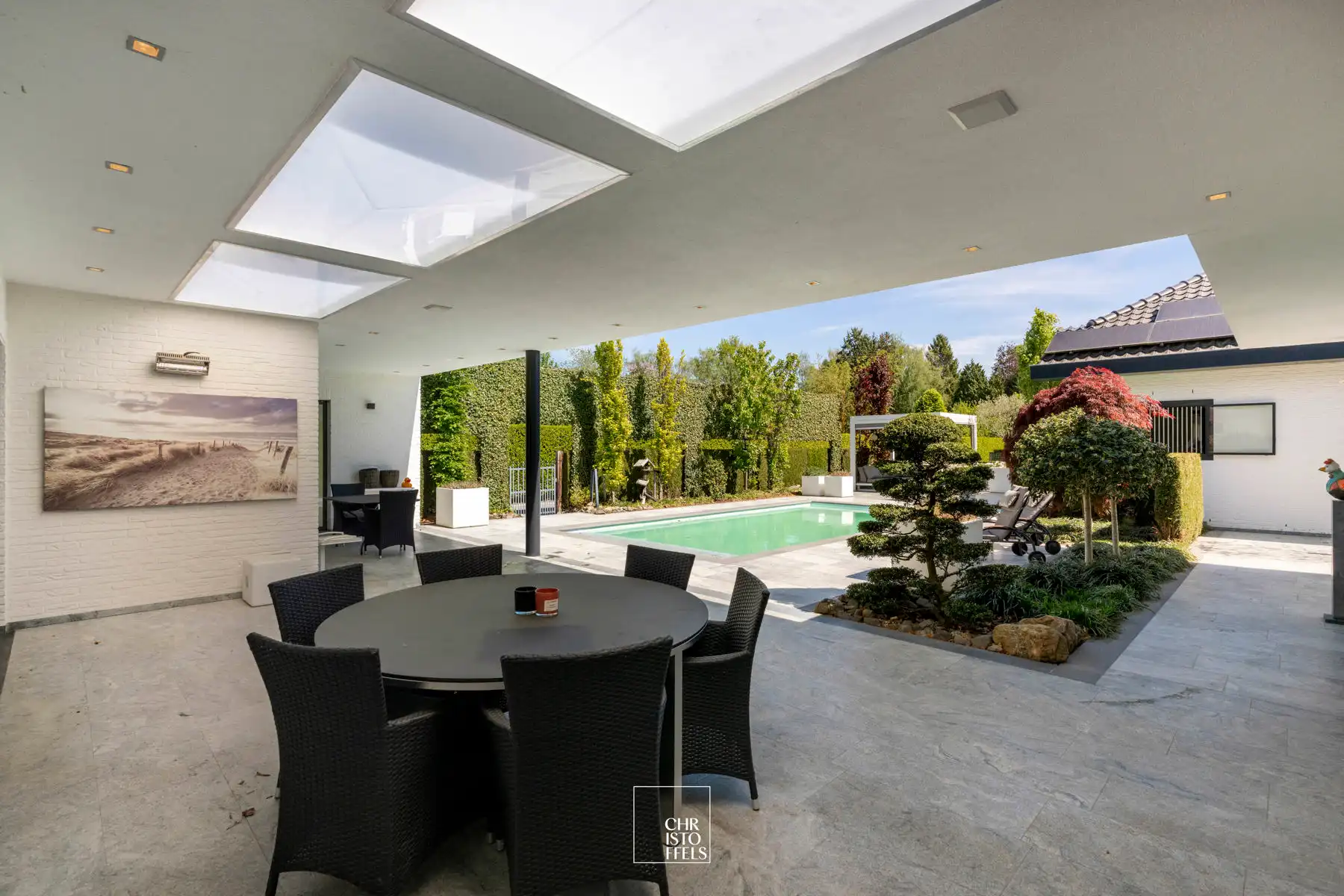 Exclusieve villa (511m²) met buitenzwembad, wellnessruimte en paardenaccommodatie in Lanaken foto 9