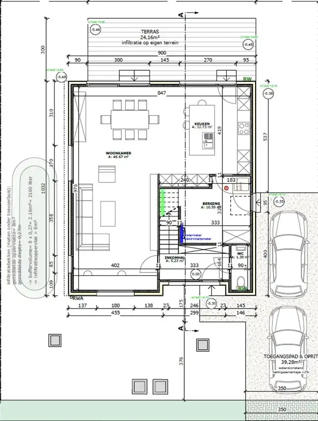 Goed ingedeelde woning 4slk in verkeersluwe straat foto 2