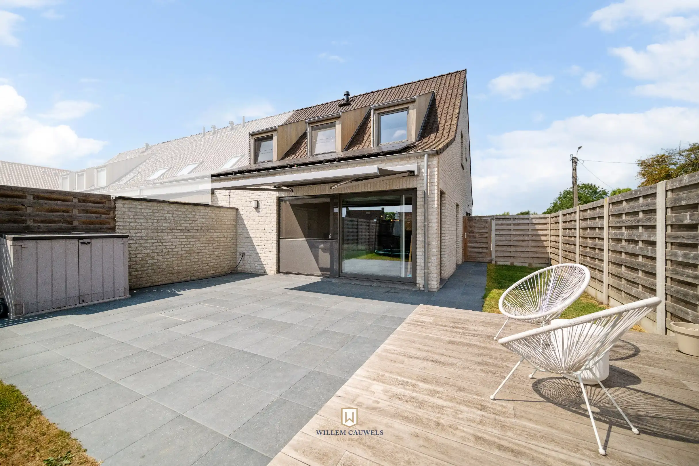 Recente halfopen bebouwing mooi gelegen te Lissewege foto {{pictureIndex}}