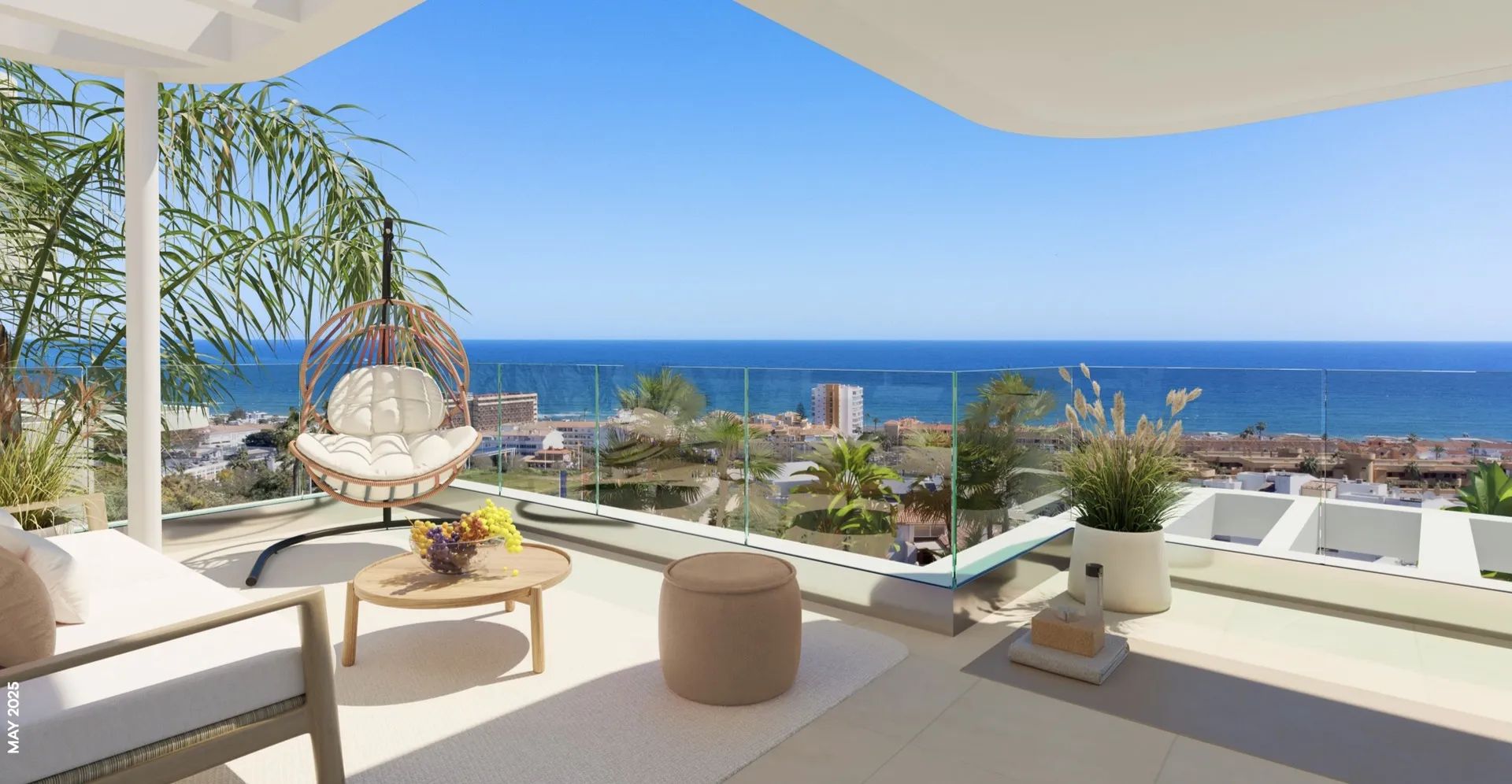 Luxe appartementen en penthouses met panoramisch zeezicht in Mijas foto 5