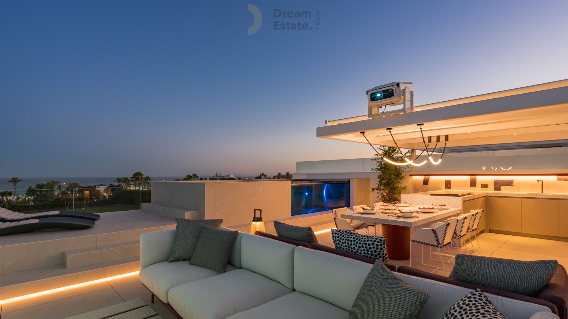 Top notch villa langs de Golden Mile met zicht op zee, Marbella. foto 30