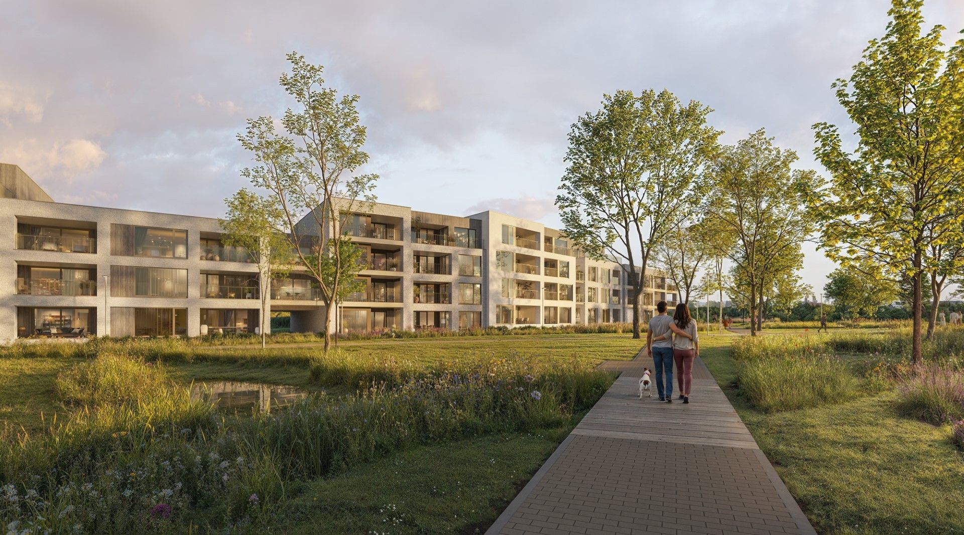 Energiezuinige appartementen met zicht op parktuin foto {{pictureIndex}}