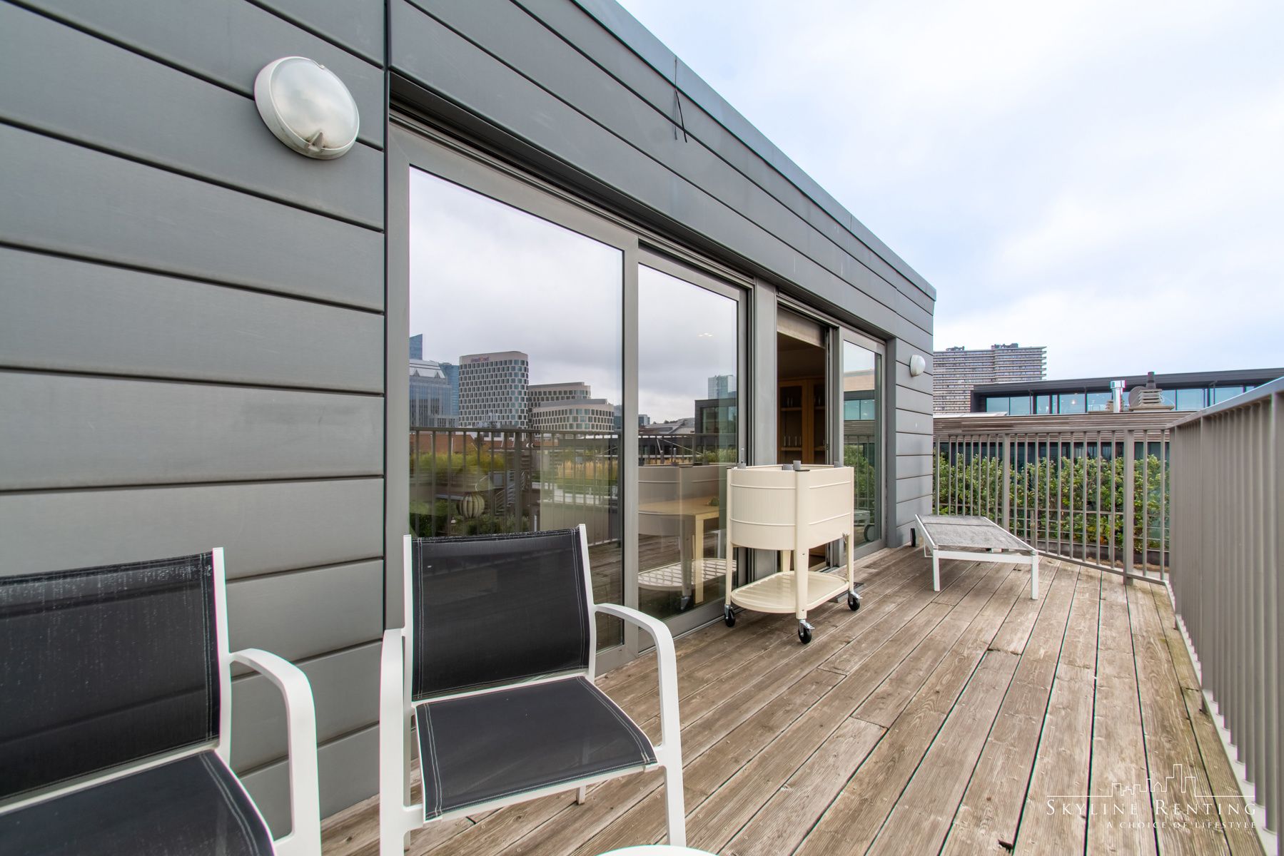 Gemeubeld app.2 SLPK met TERRAS - Centraal Brussel foto 8