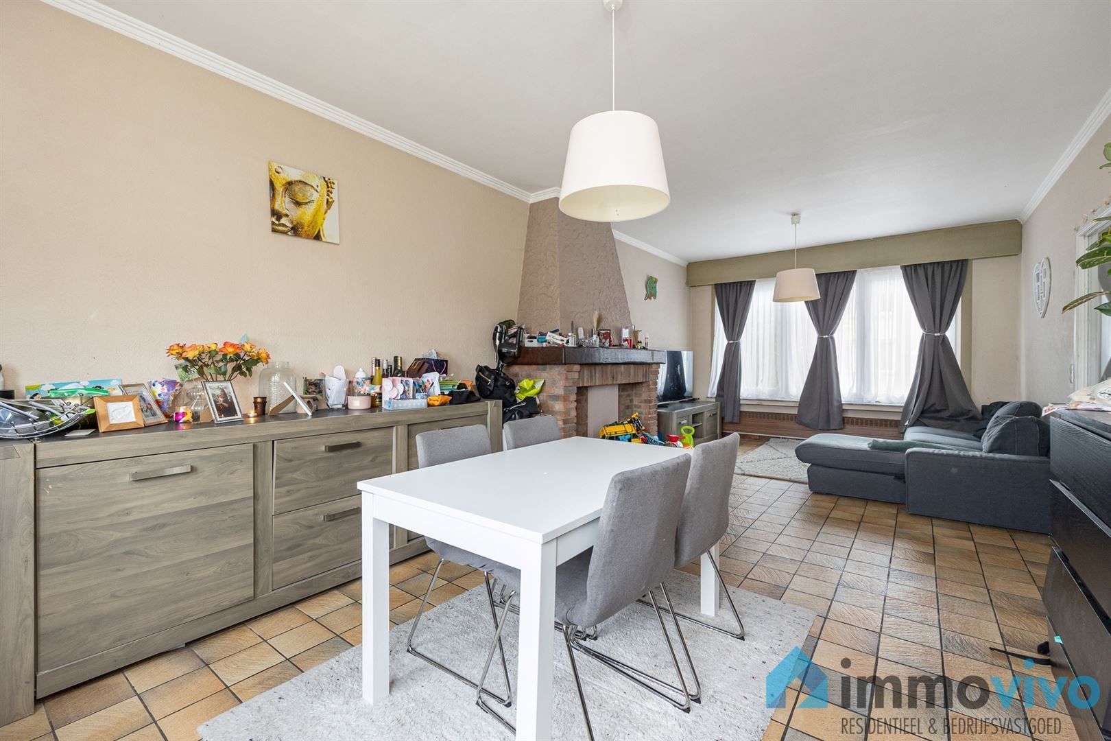 Half open woning met drie slaapkamers en tuin foto 6