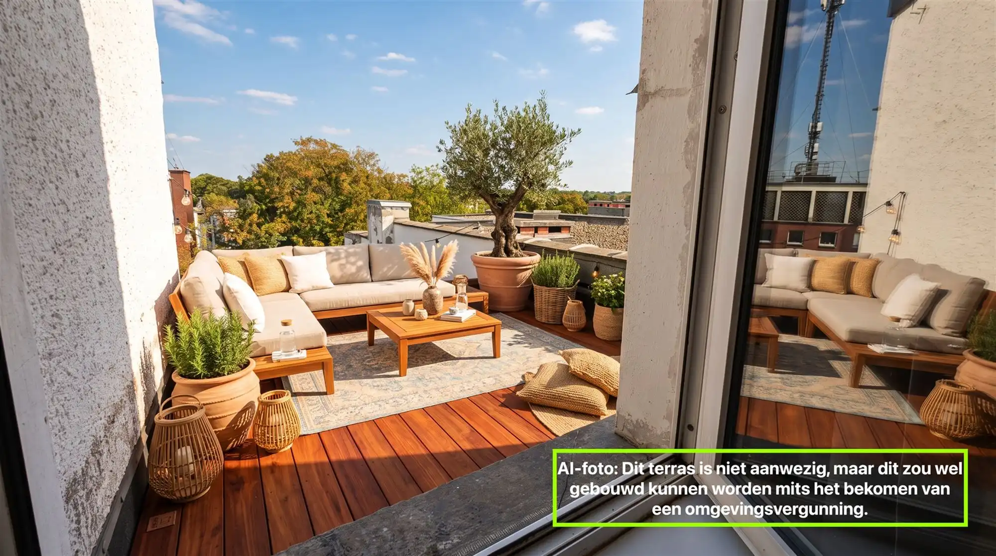 Charmant dakappartement met prachtig uitzicht. foto 6