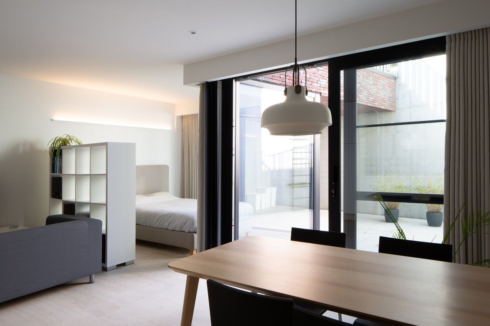 Luxueuze stadswoning opgedeeld in duplex appartement en 2 studio's foto 25