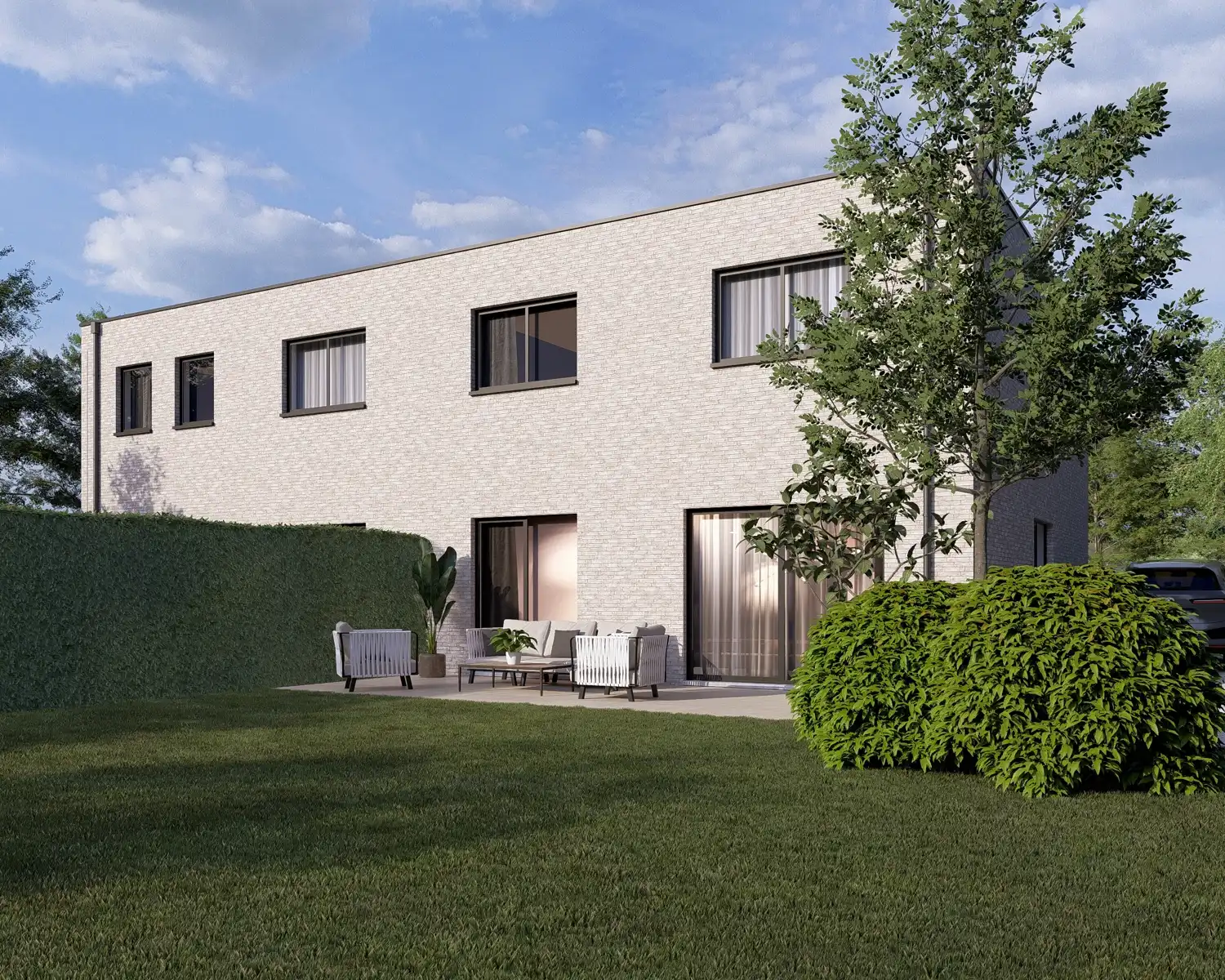 Halfopen nieuwbouwwoning in doodlopende straat foto 10