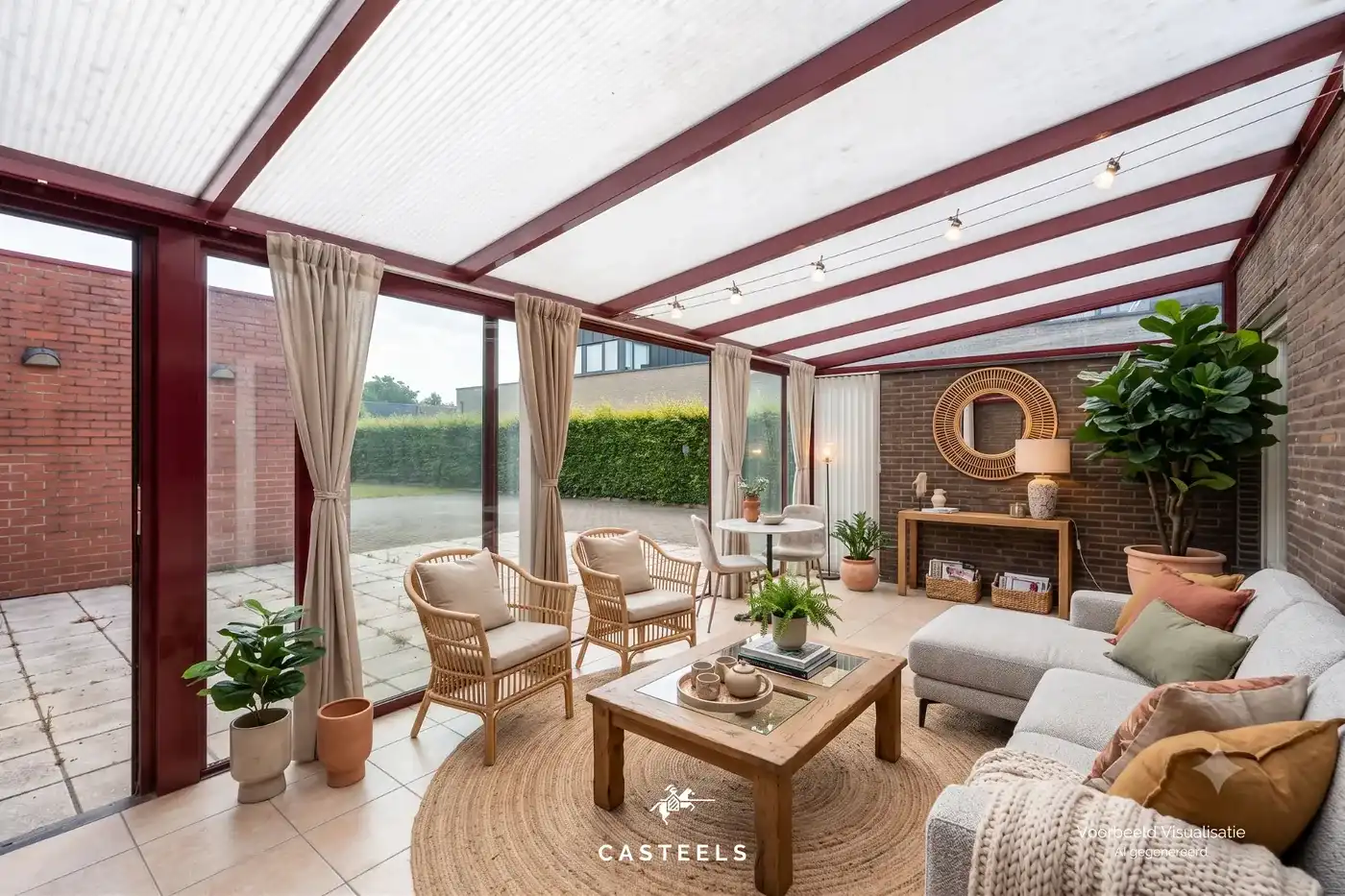 Woning met ruim werkatelier op 1.009 m² in centrum Lochristi foto 20