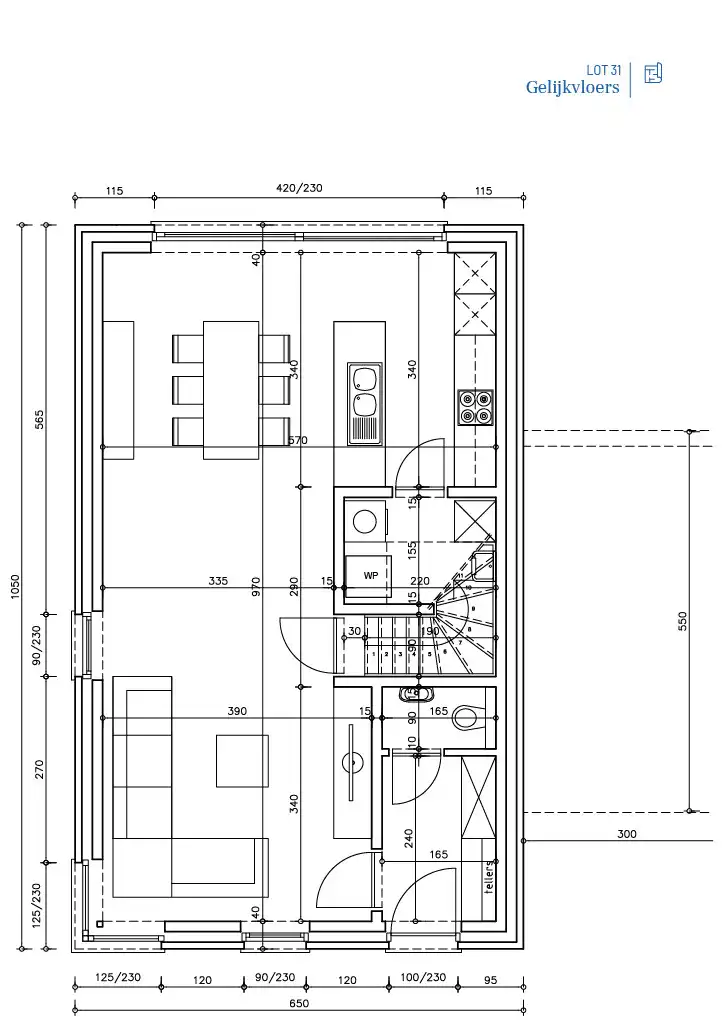 Evergem, Boordekens - Fase 1: Lot 31 foto 2
