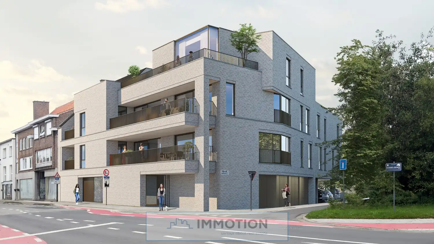 RESIDENTIE JEROME - WAREGEM - PRACHTIGE PENTHOUSE MET ROYAAL TERRAS foto {{pictureIndex}}