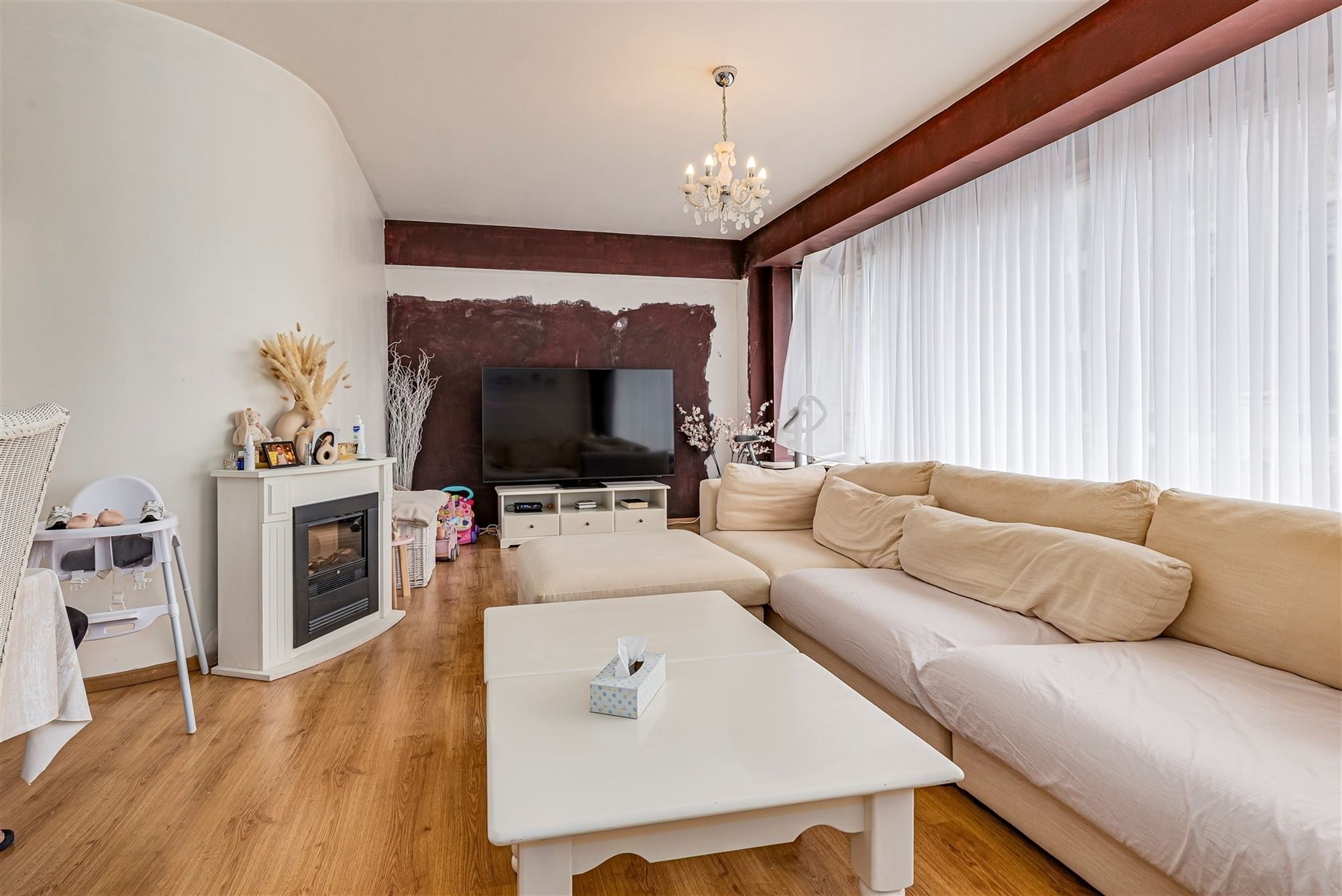 Zeer licht 3 slaapkamer appartement aan Rooseveltplaats en Opera foto 3