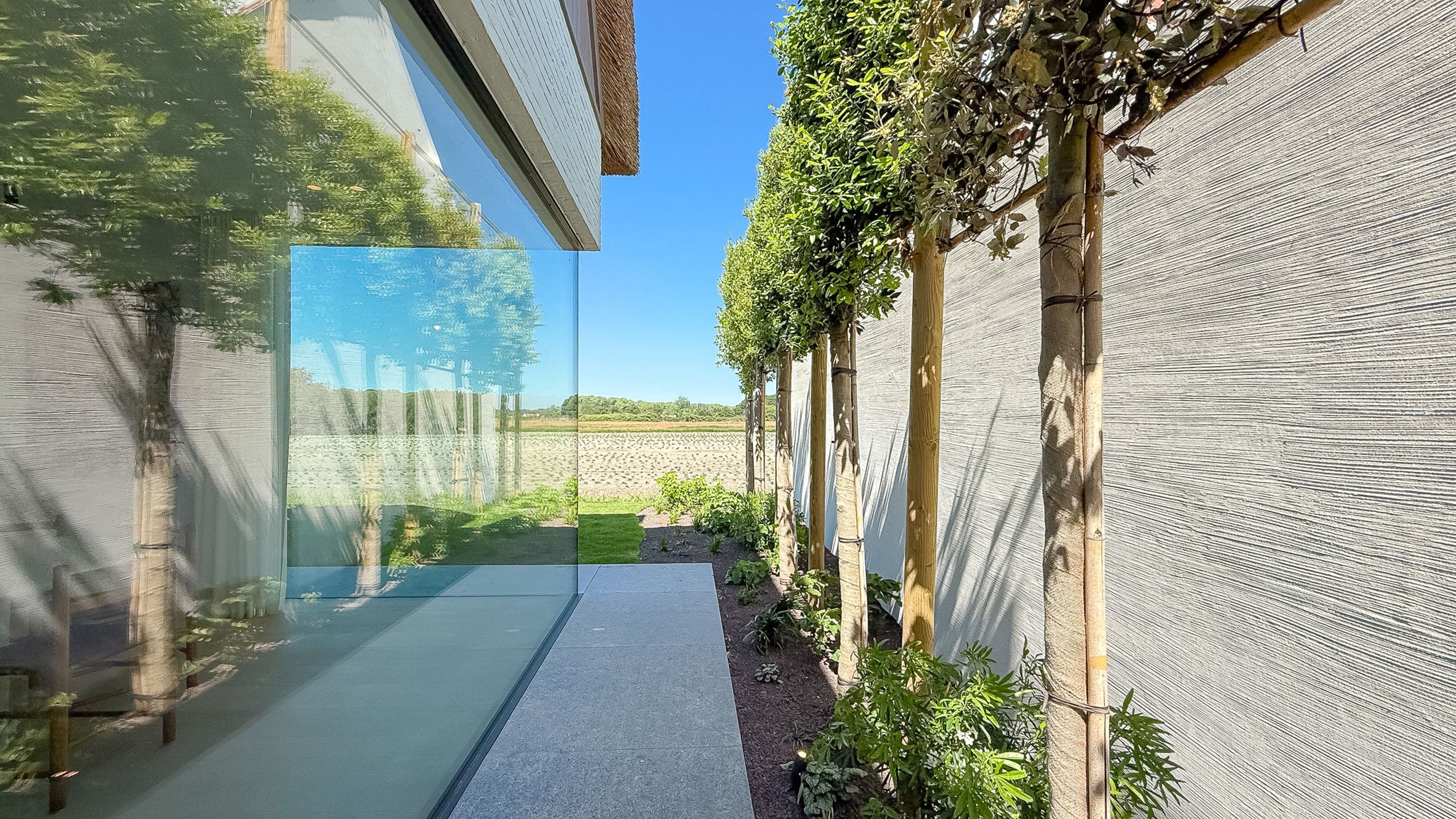 Nieuwbouwvilla - panoramisch zicht over de polders! foto {{pictureIndex}}