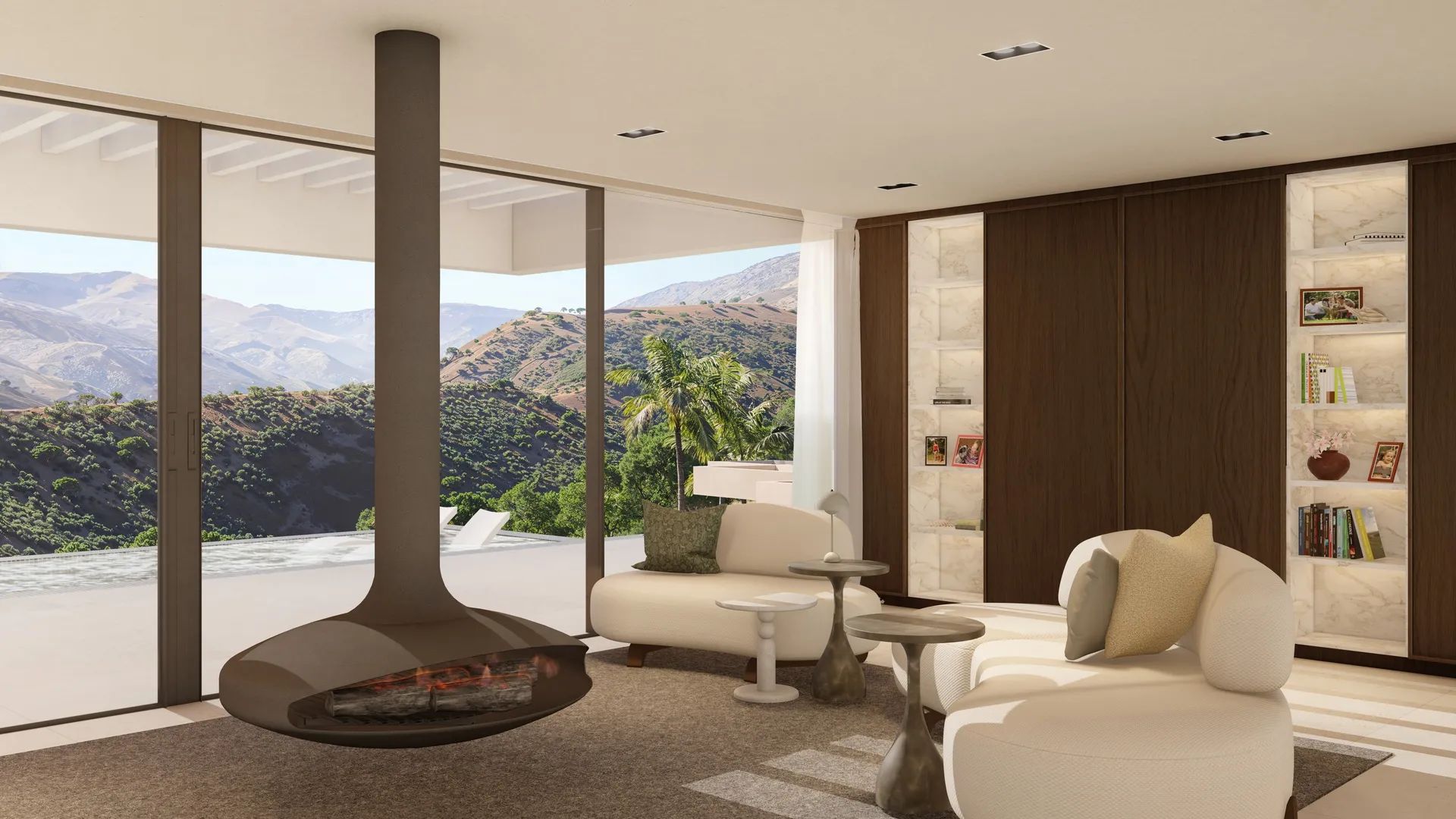 Adembenemende designvilla in Montemayor met panoramisch zeezicht en ongeëvenaarde luxe foto 2