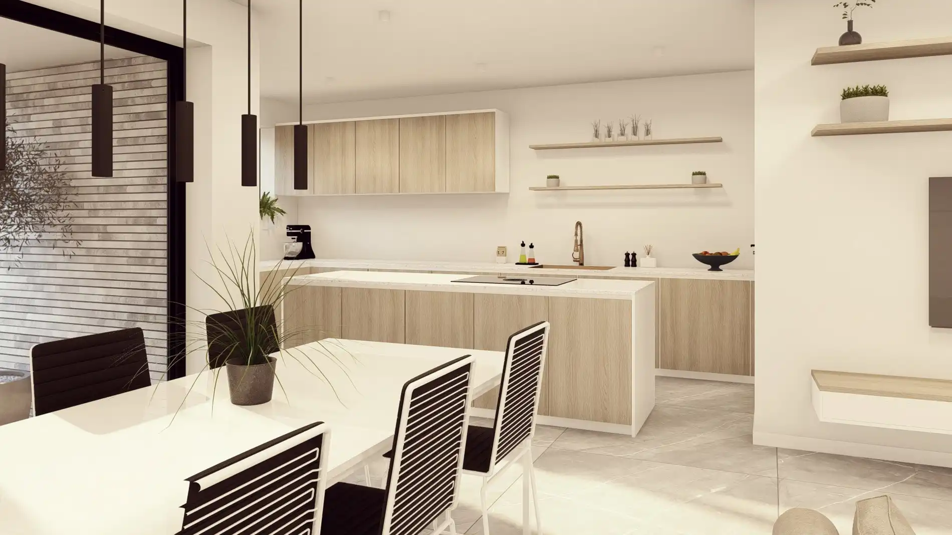 Stijlvol nieuwbouw appartement met 2 slaapkamers en terras foto {{pictureIndex}}