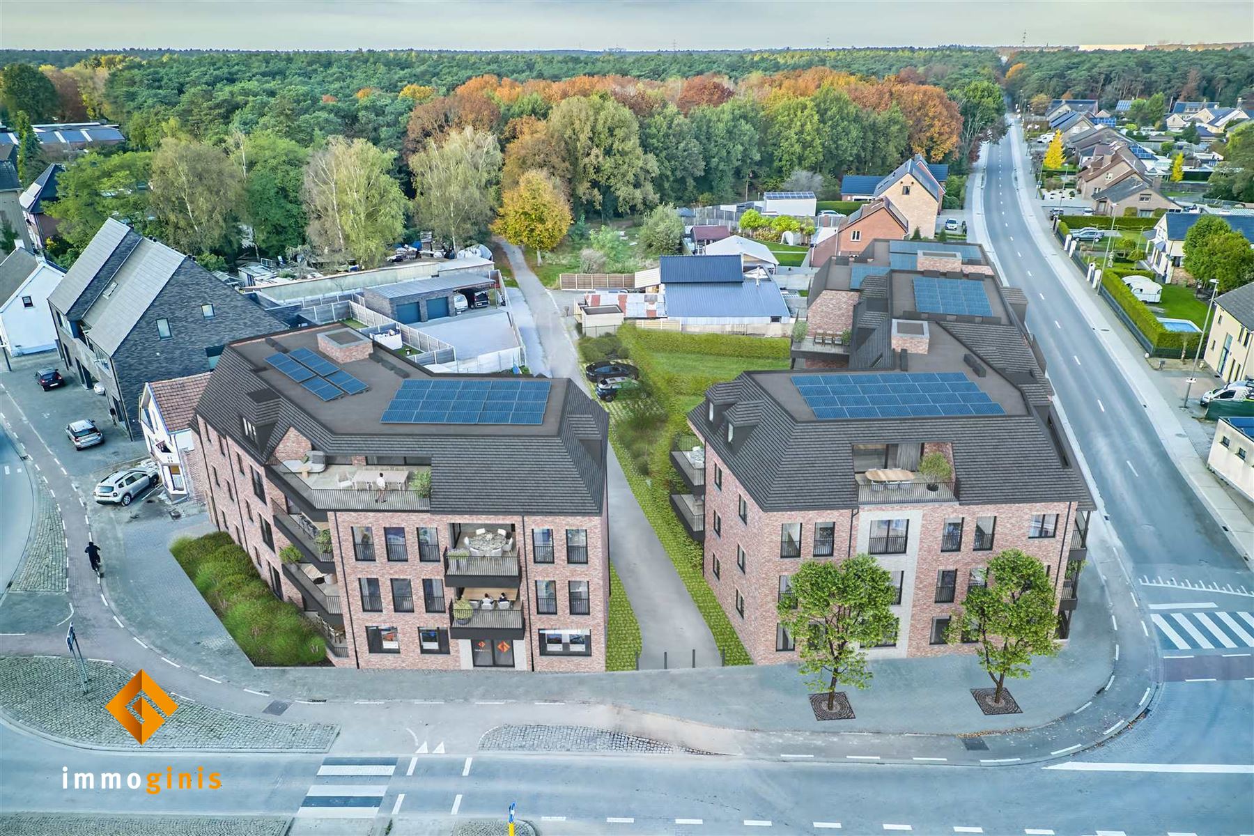 Appartement (eerste verdieping)  met 2 slaapkamers en overdekt terras.  foto 10