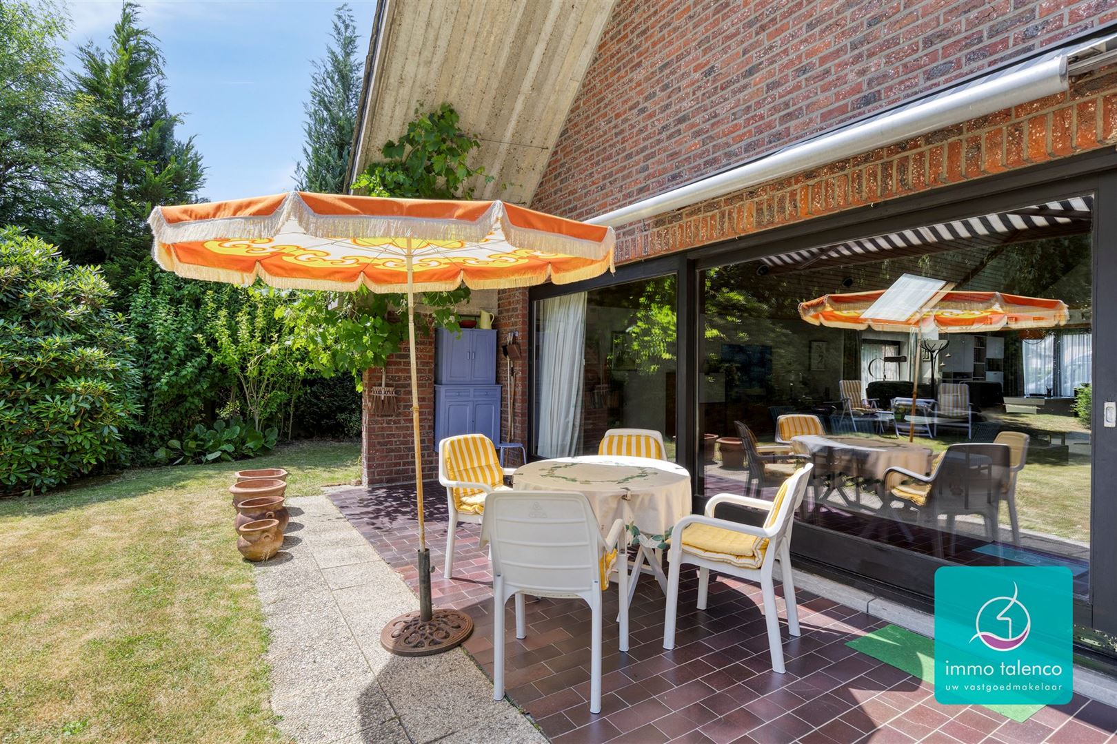 Alleenstaande villa - 7 are 98 ca - 3 slpks - zuidooost gerichte ruin - garge 2 w - 225 m² bew.opp. foto 28