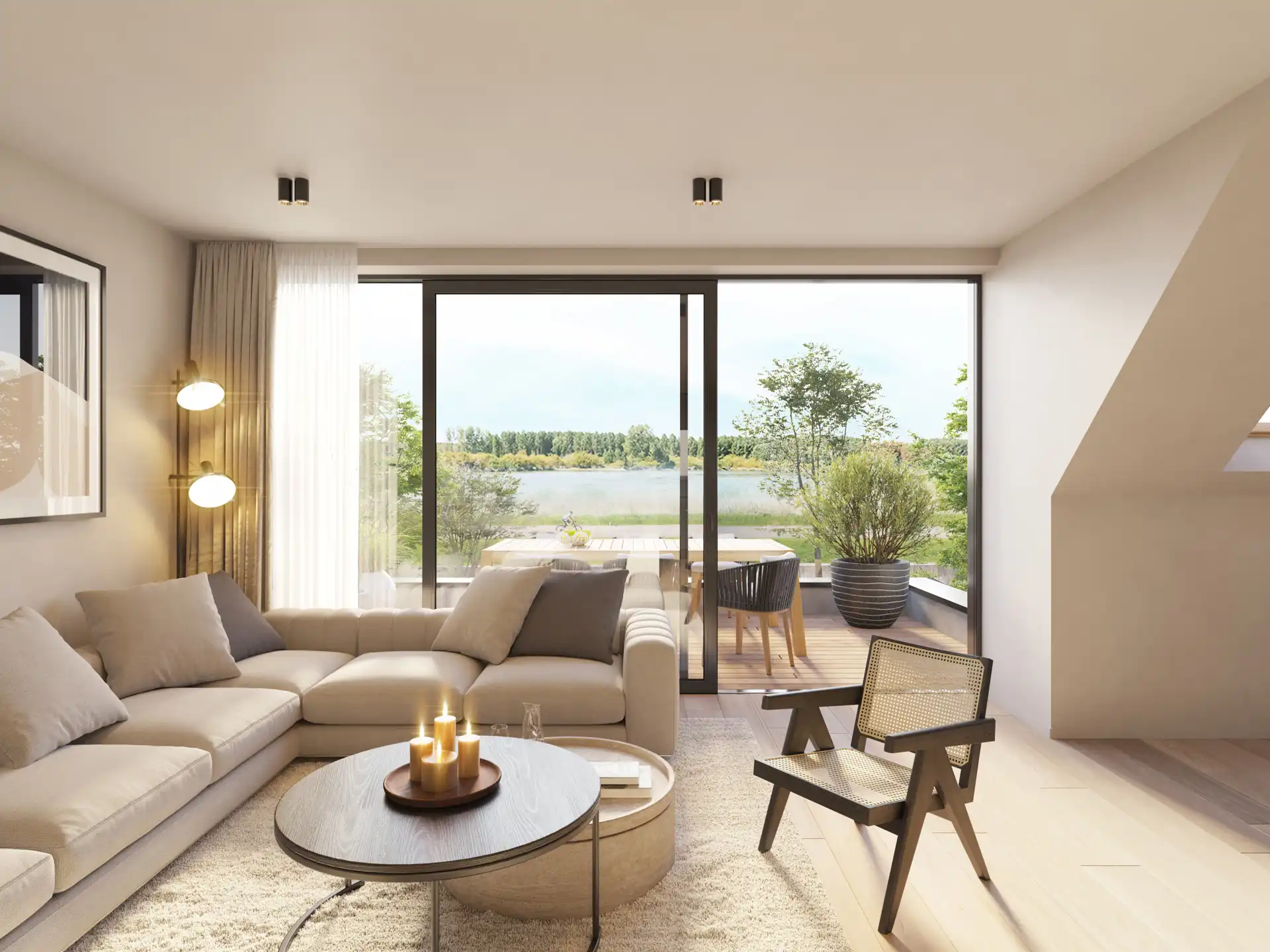 WICHELEN - Nieuwbouwduplex met 2 slaapkamers en terras foto 8