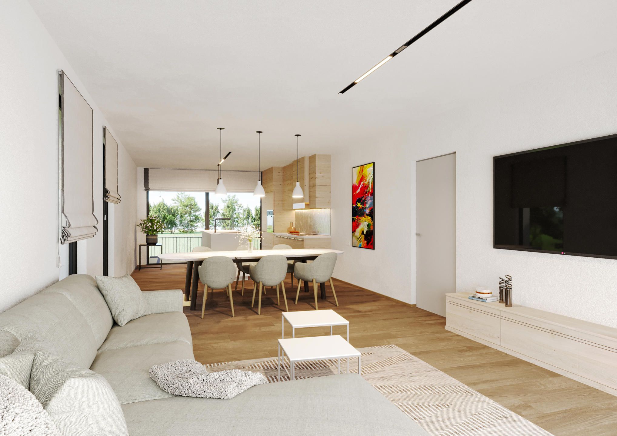 Laatste appartement van 127 m² met 2 slpks en 2 terrassen  foto 8