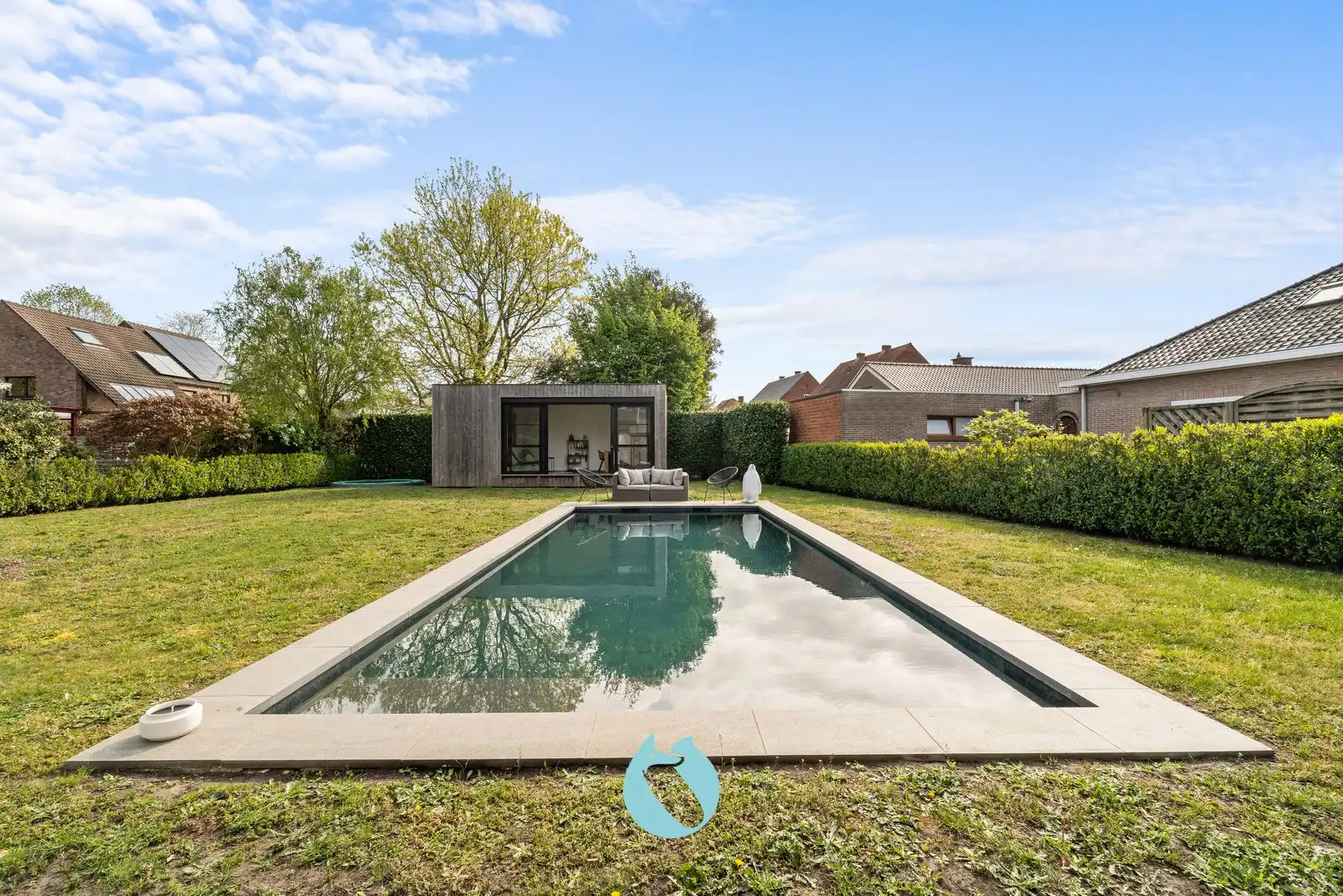 Leuke villa met zwembad en tuinkantoor te Destelbergen foto 3