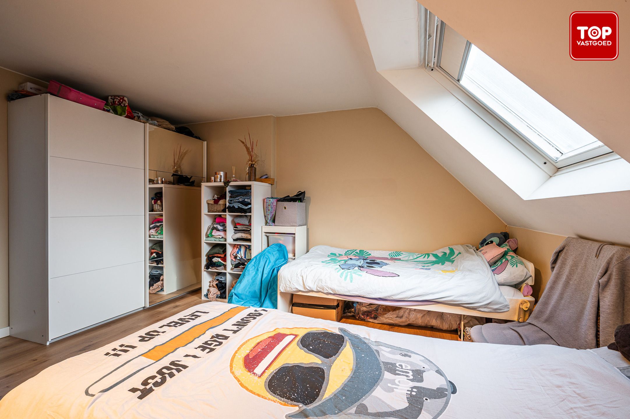 Instapklaar duplexappartement met 2 slaapkamers en garage in centrum Sleidinge foto 16