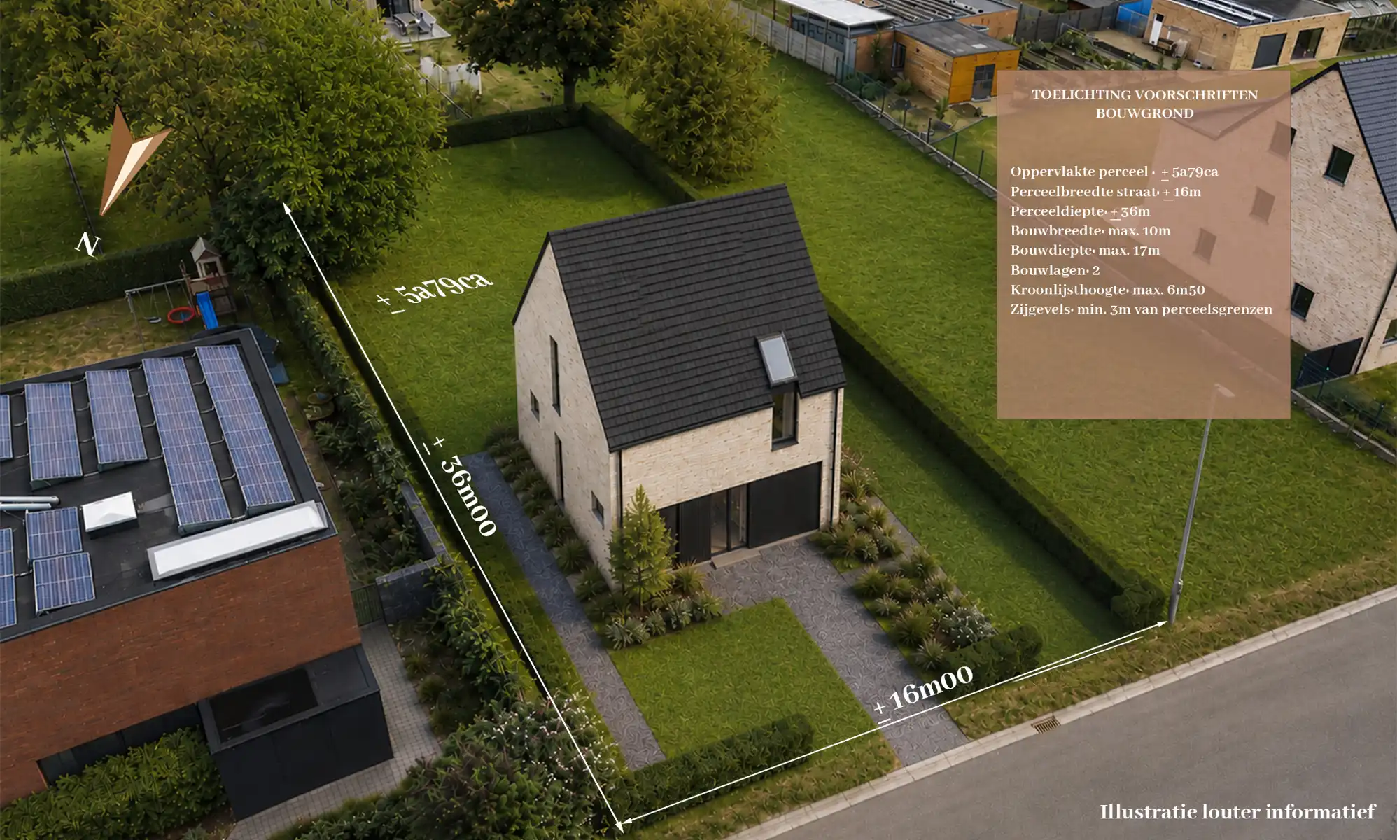 Bouwgrond van 579 m² in rustige wijk nabij station foto 4