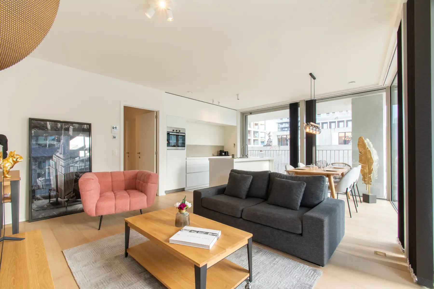 Prachtig 2 kamer appartement met zicht op de Schelde foto 3