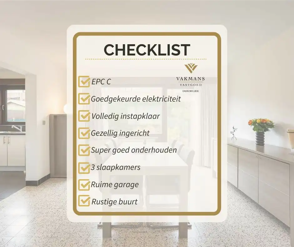 Instapklare woning met garage en 3 slaapkamers foto 2