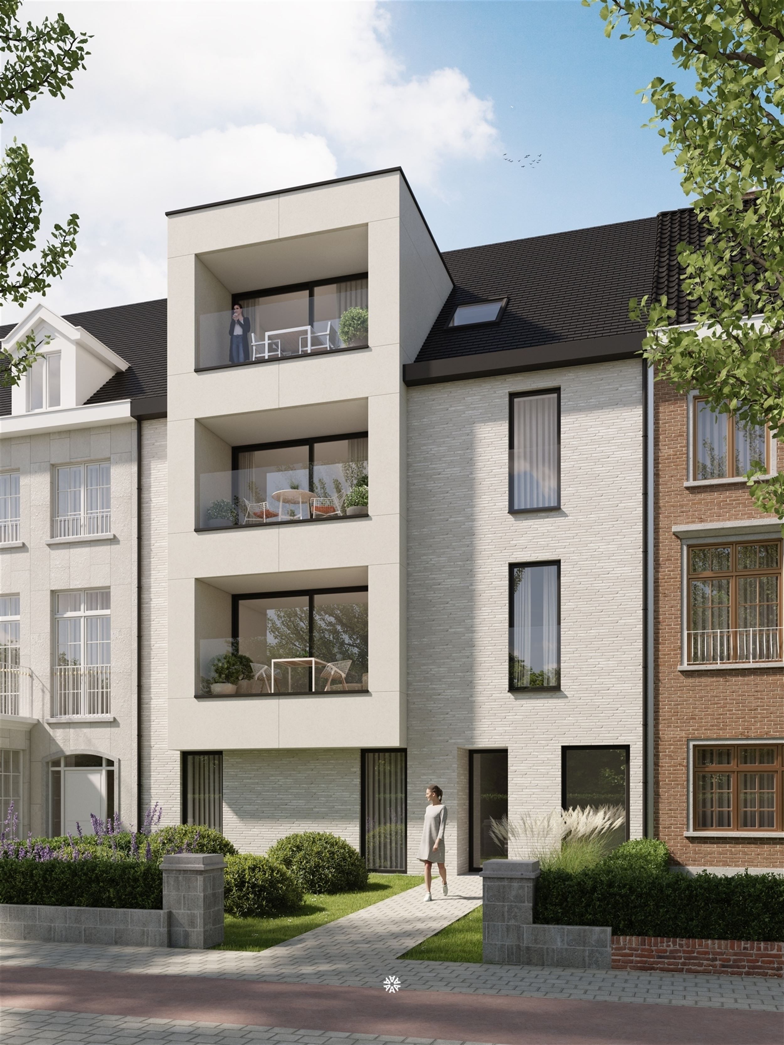 Riant nieuwbouwappartement aan de Parklaan in Sint-Niklaas foto 1