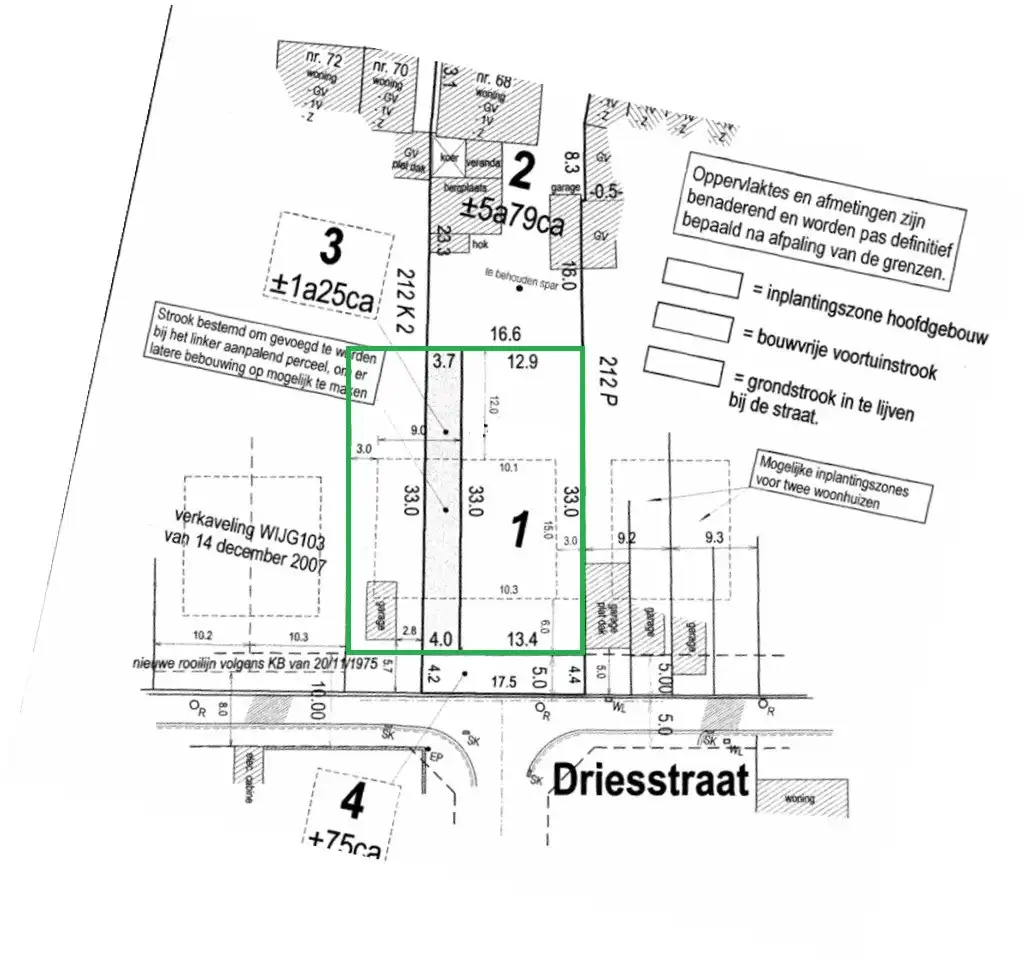 Unieke grond voor 2 halfopen woningen in Wijgmaal foto 3
