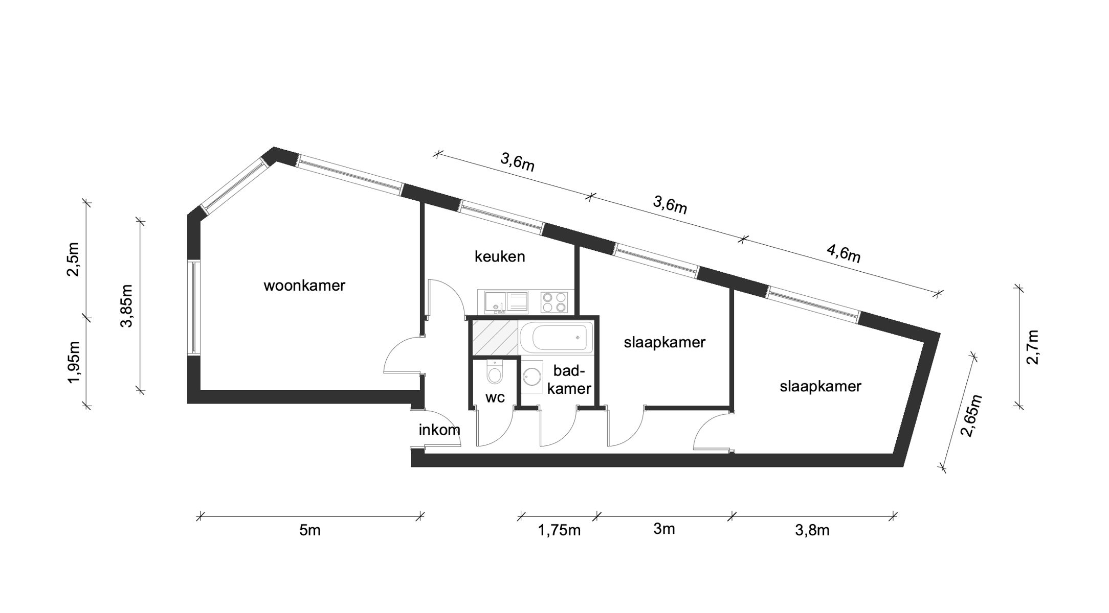 Instapklaar gerenoveerd gelijkvloersappartement foto 19