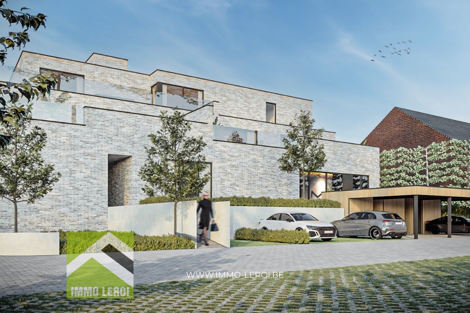 Vergunde projectgrond met handel/ horeca en appartementen in het centrum van Heers foto 3