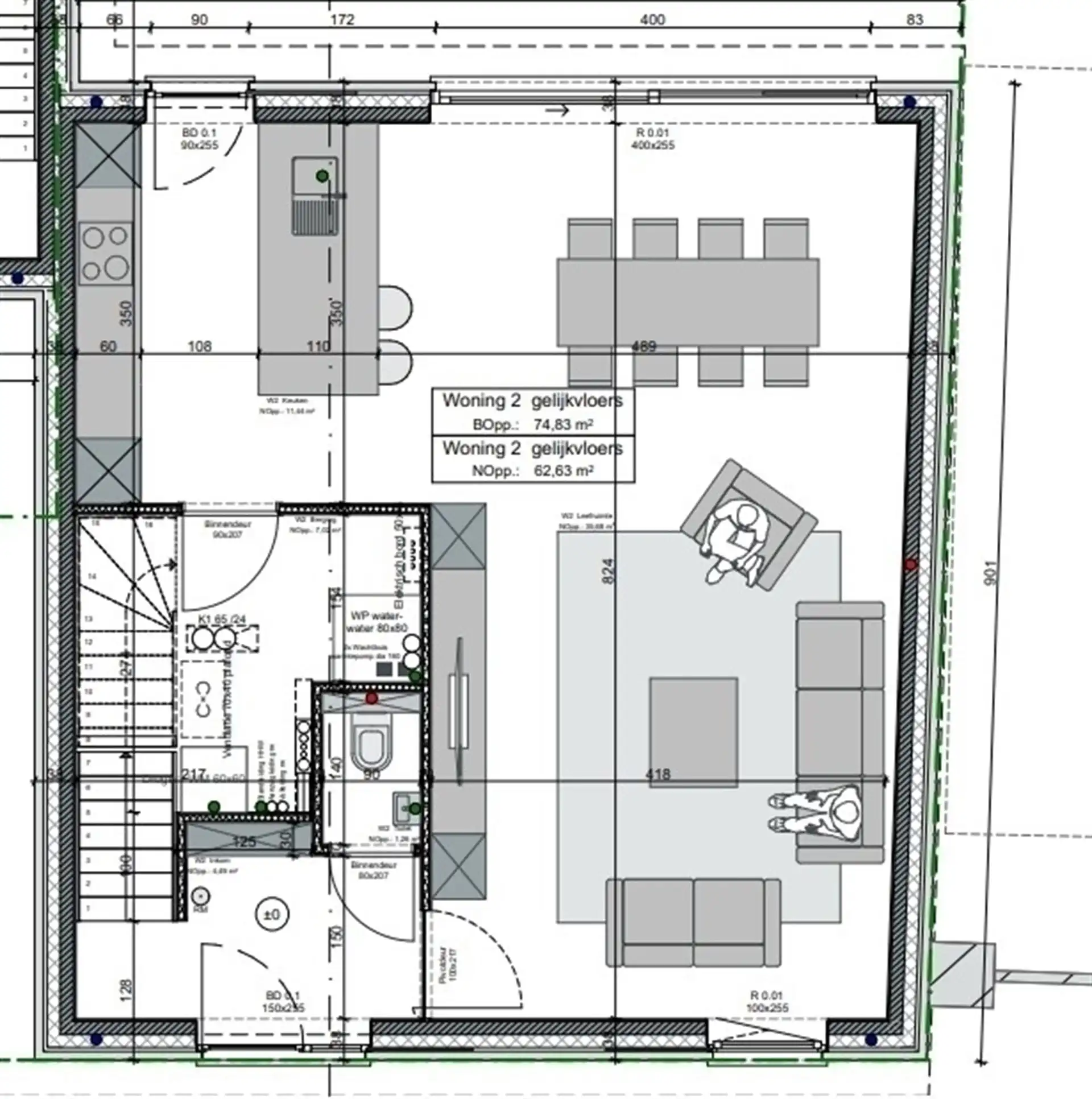 Gesloten nieuwbouwwoning met 3 slaapkamers en mooie tuin. foto 8