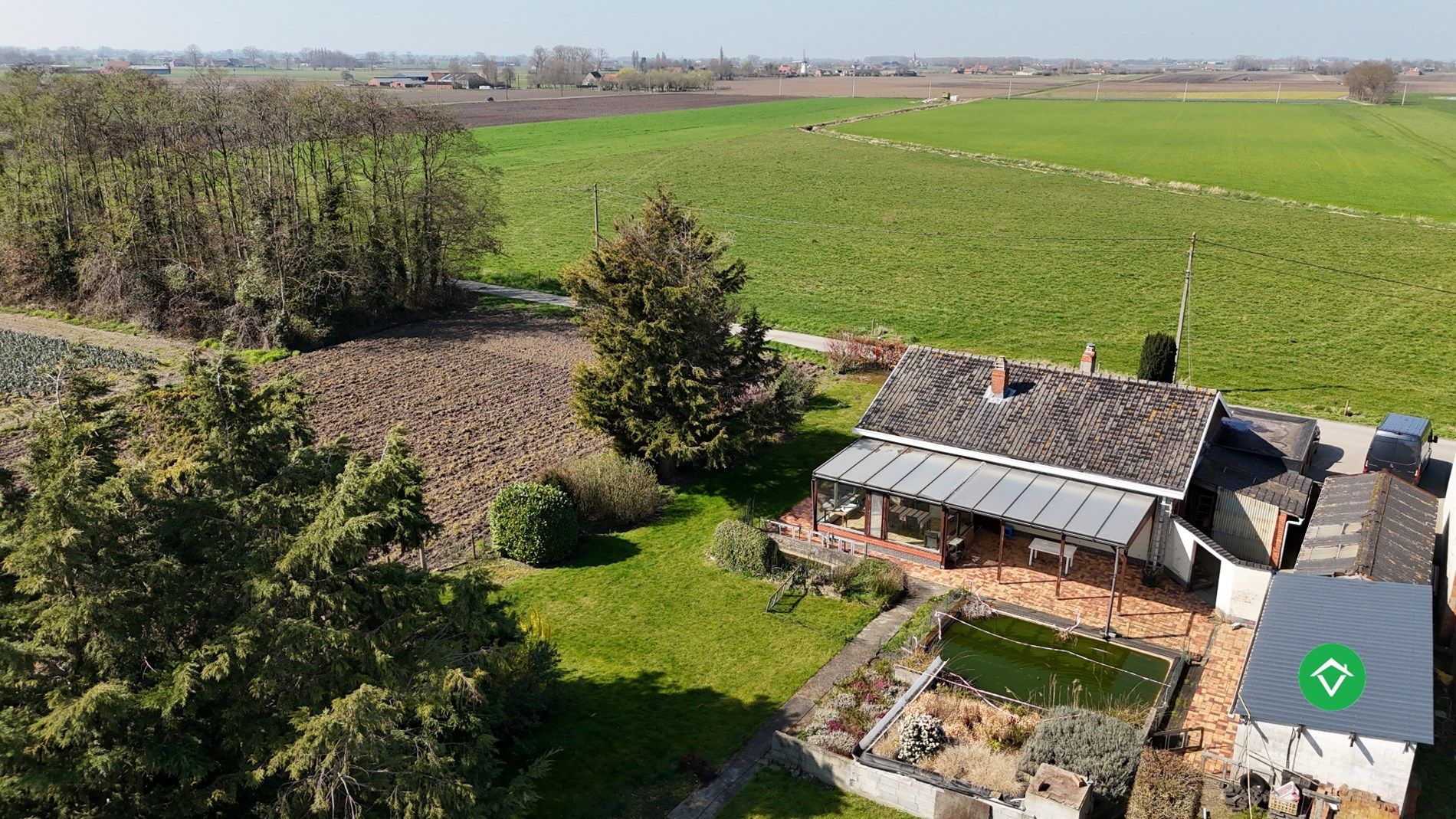 Rustig gelegen open bebouwing met landelijke vergezichten te Koekelare foto 18