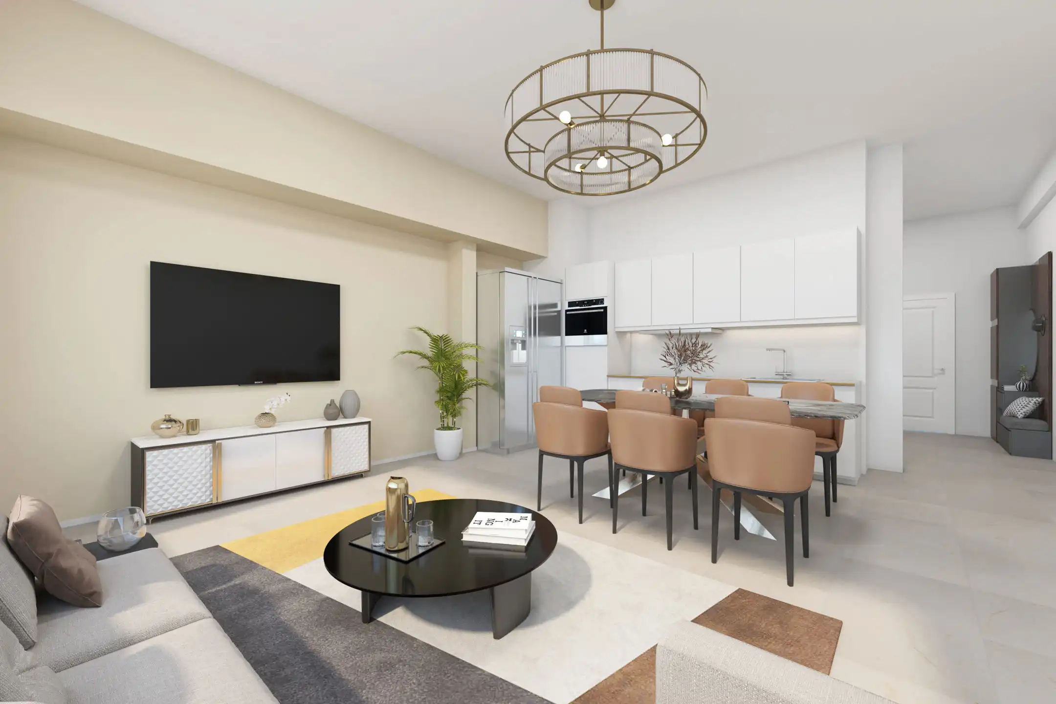 Gezellige gelijkvloersappartement met 2 parkeerplaatsen foto 2