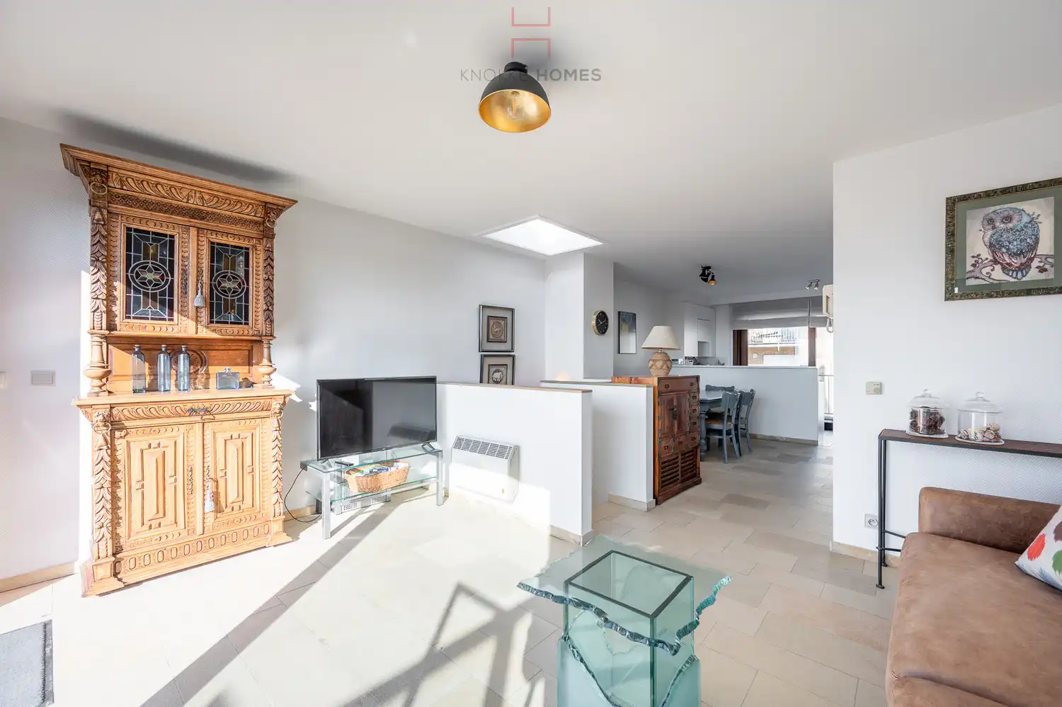 Duplexappartement met groot terras en open zicht over de minigolf en de villa's in Duinbergen foto 8