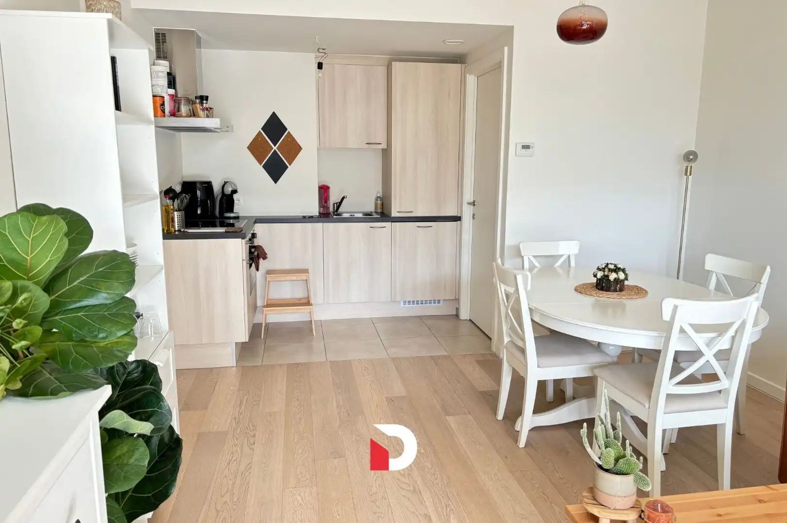 Nieuwbouwappartement met 1 slaapkamer en terras in groen kader vlakbij Brugge foto 2