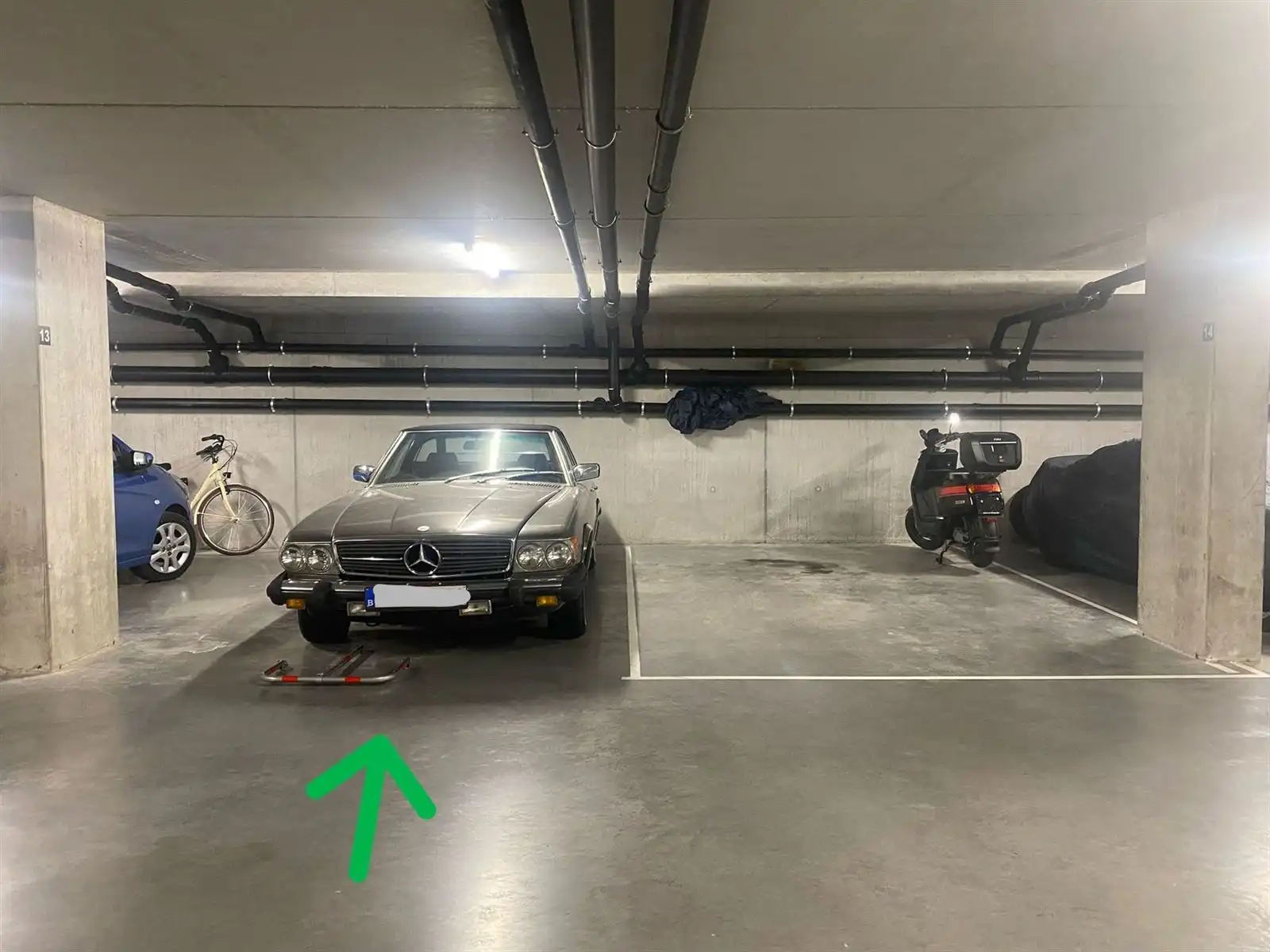 Ondergrondse autostaanplaats TE KOOP te Gooik foto 2