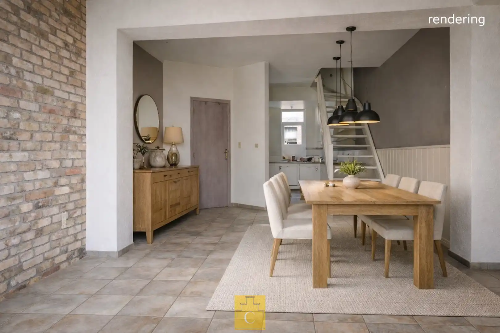 Instapklare trapgevelwoning met zonnig terrastuintje en grote berging, centrum, rustige straat omgeving ’t Zand foto 9