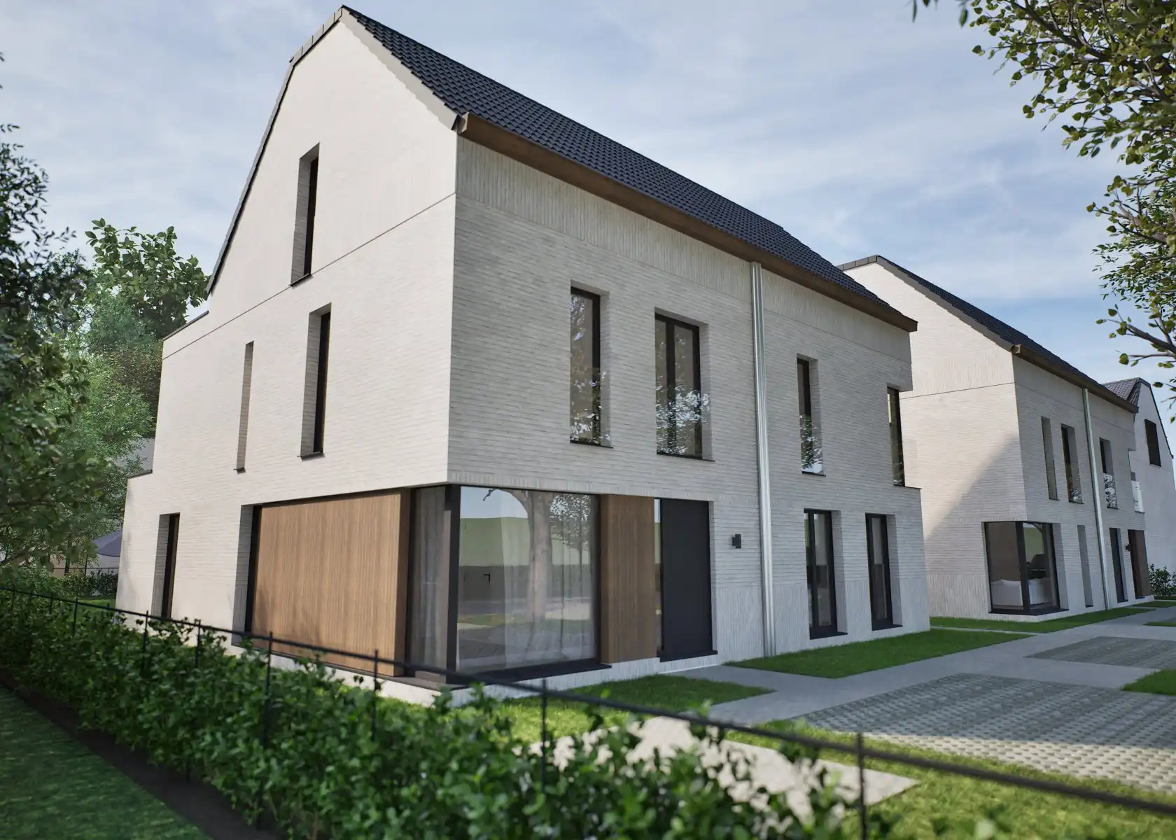 'S GRAEVENHOF - 12 nieuwbouwwoningen met autostaanplaatsen foto {{pictureIndex}}