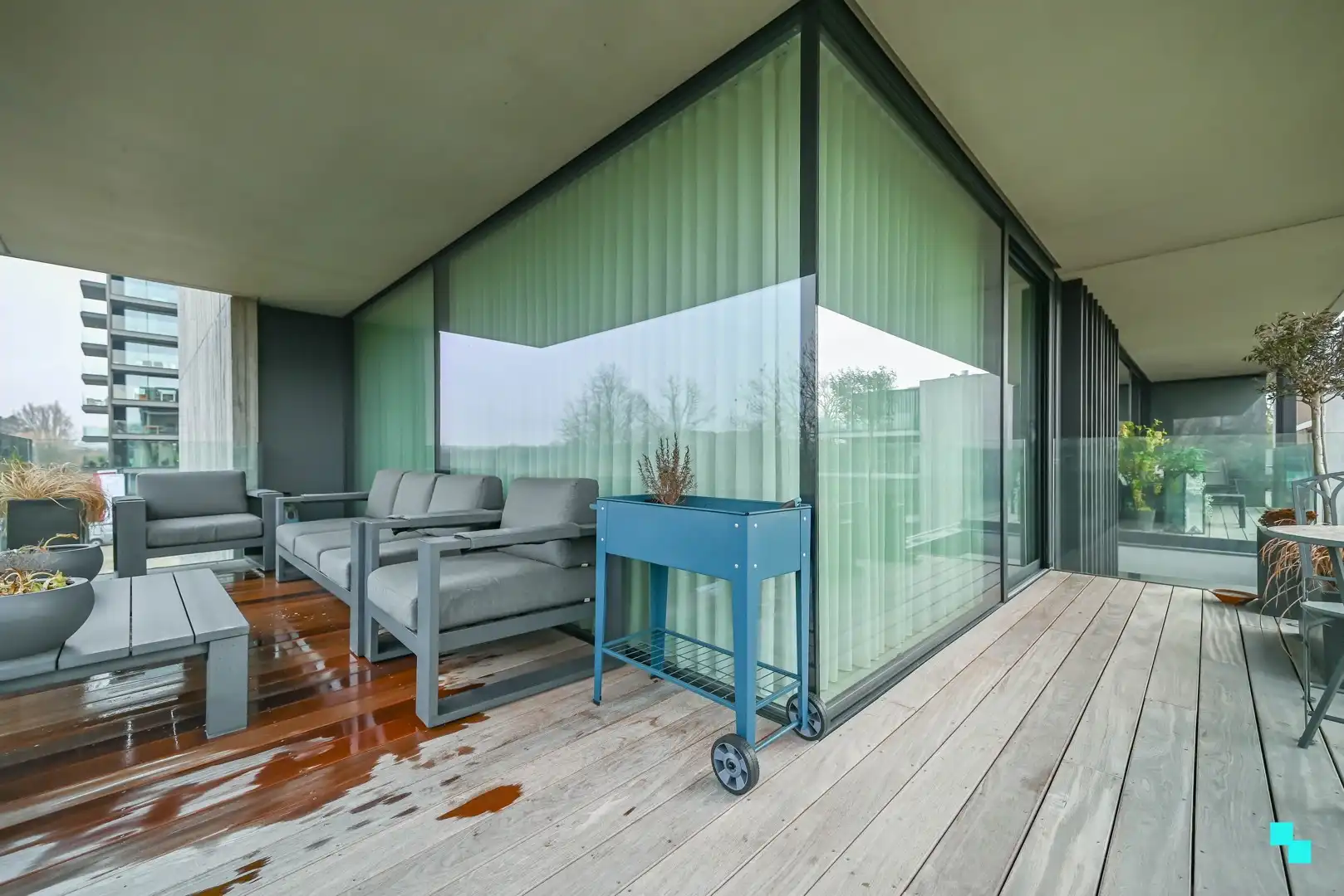 Uniek hoekappartement in blok IV van residentie Blauwpoorte foto 13