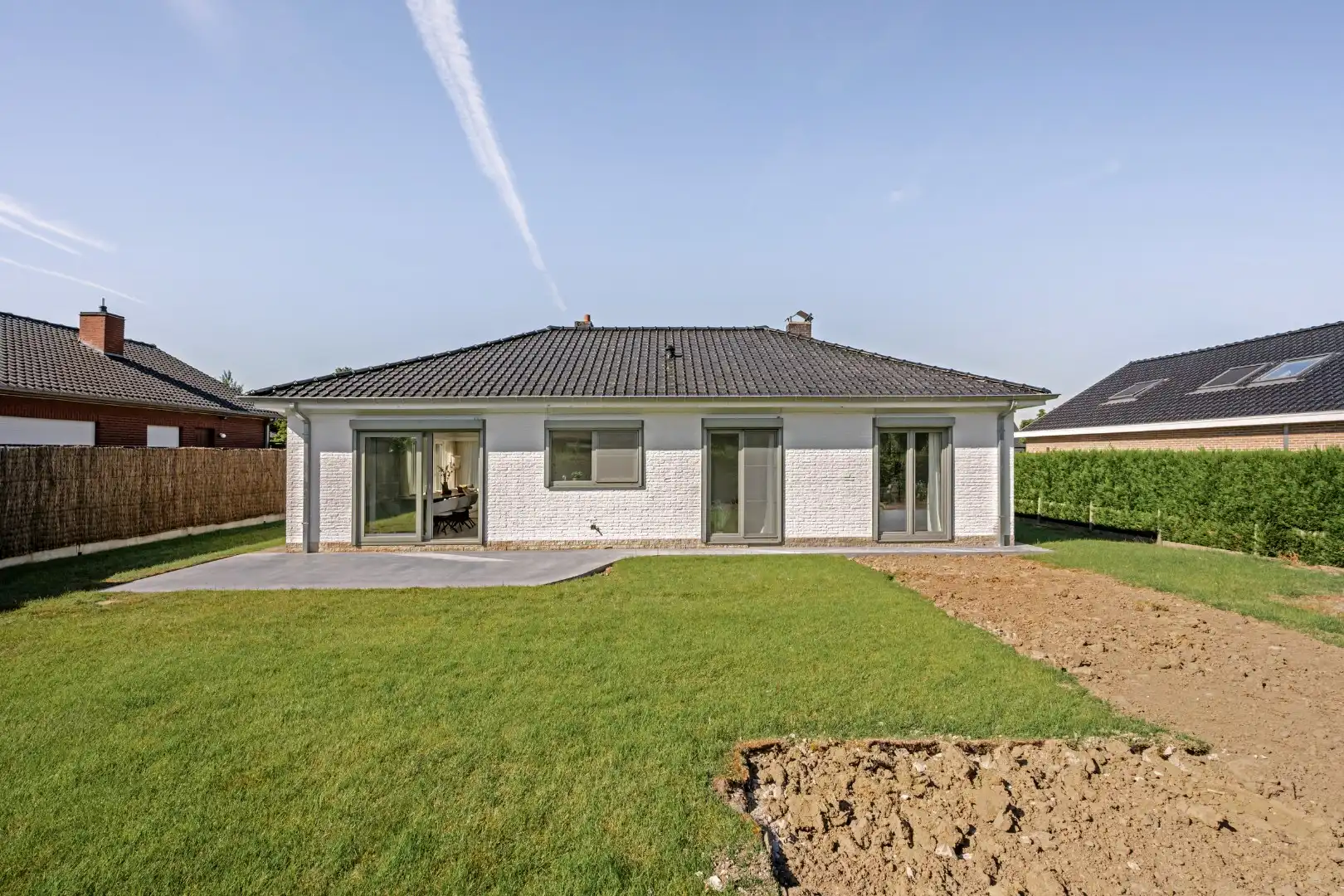Instapklare gelijkvloerse open woning met 3 slaapkamers en garage in Marke foto 21