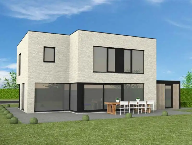 Nieuw te bouwen alleenstaande woning te Waregem. foto 3