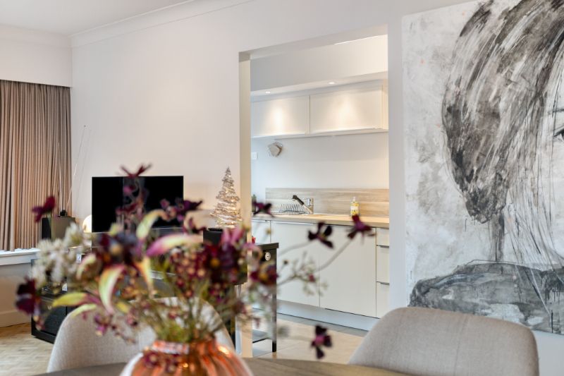 Stijlvol hoekappartement met zeezicht, licht en topligging in hartje Oostende foto 3