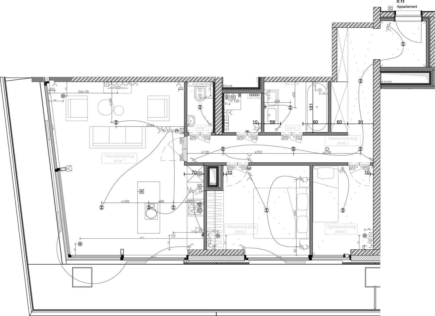 Prachtig 2 kamer appartement met zicht op de Schelde foto 17