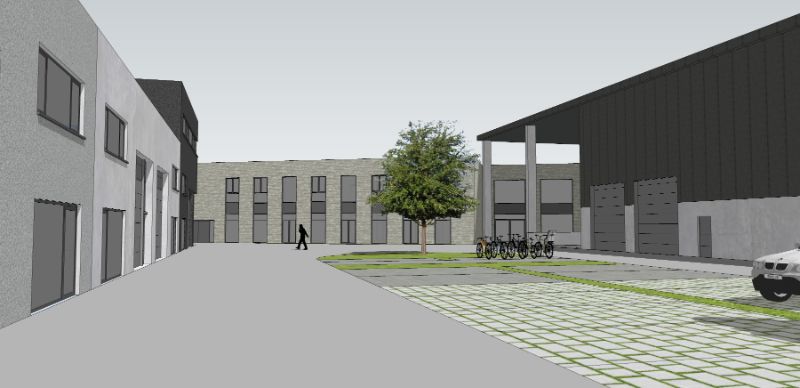 Modern nieuwbouw magazijn met kantoorruimte in Gent foto 12