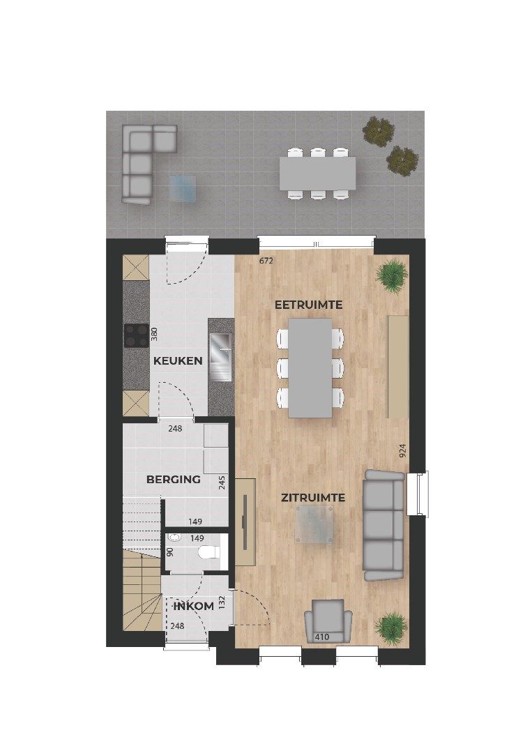 Halfvrijstaande BEN-woning in landelijke stijl op 3 a 82 ca (LOT 1) foto 3